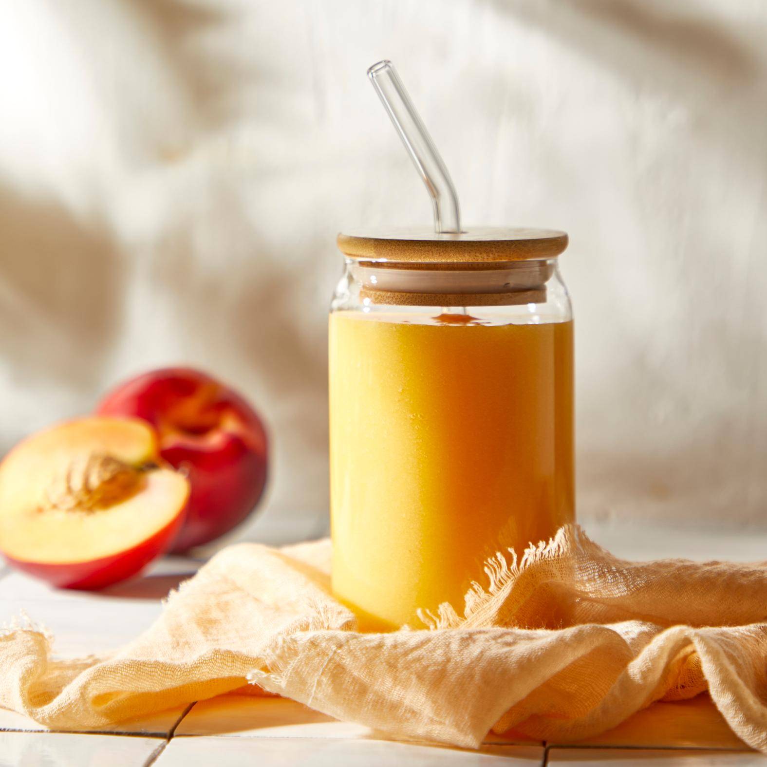 Ledové broskvové a zelený čajové smoothie - recept Blen Up | Tefal