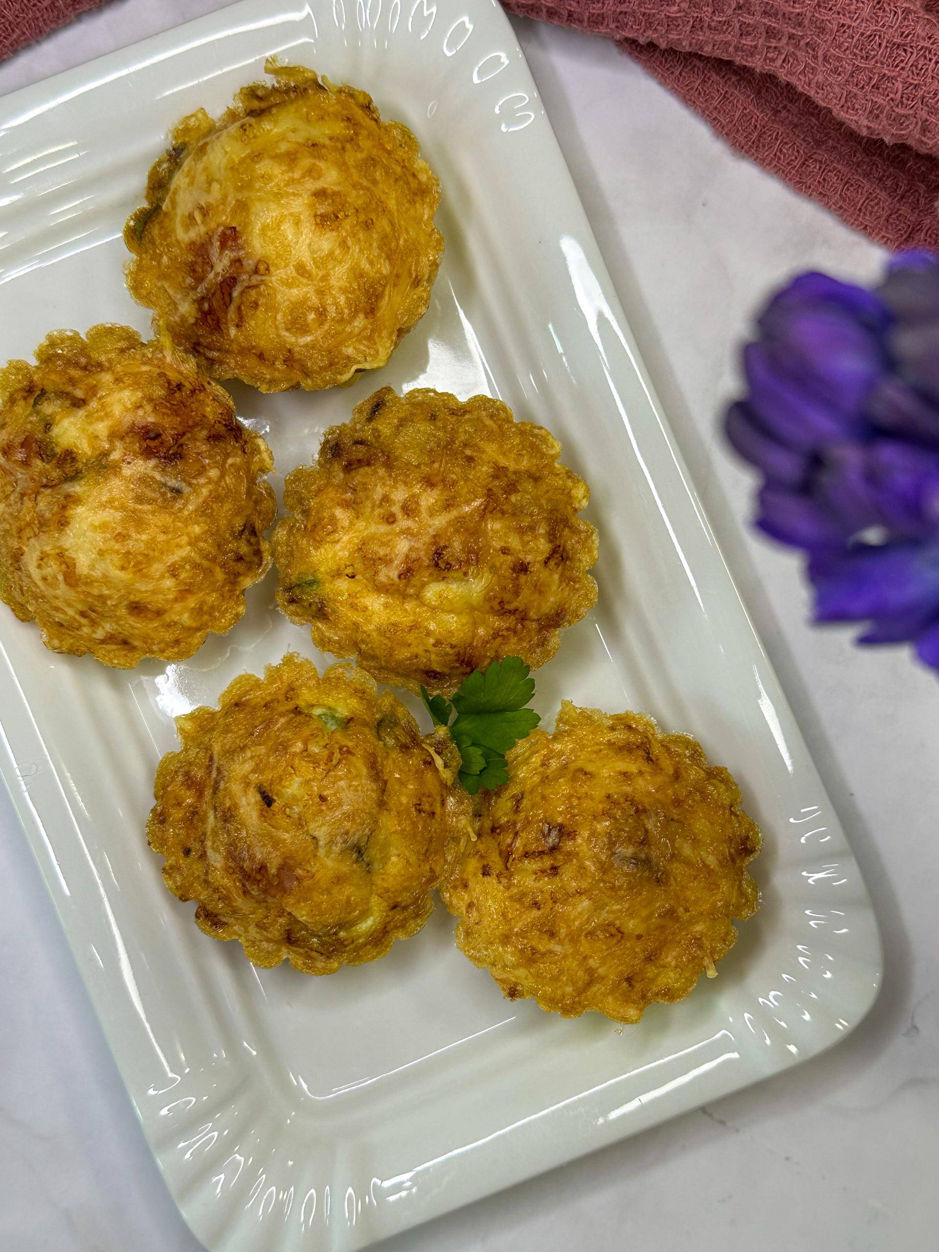 Snídaňové vaječné muffiny - recept EASY FRY & GRILL 2 in 1 MECHANICAL | Tefal