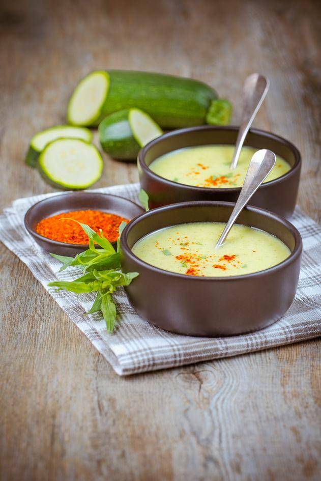 Cuketová polévka se smetanovým sýrem - recept Blen Up | Tefal