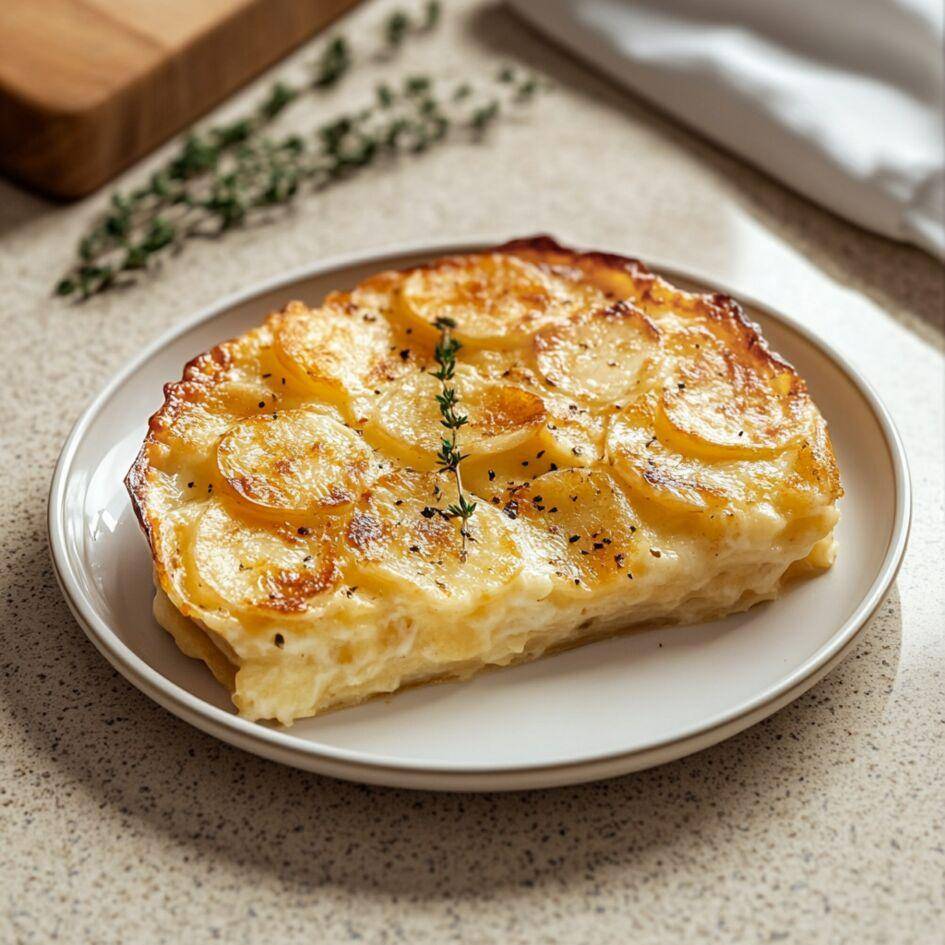 Expresní gratinované brambory "dauphinois“ - recept undefined | Tefal