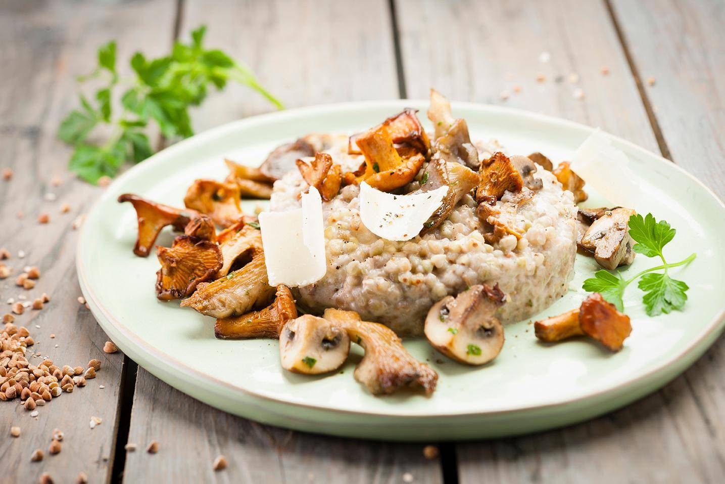 Rizoto s pohankou a houbami - recept Cookeo | Tefal