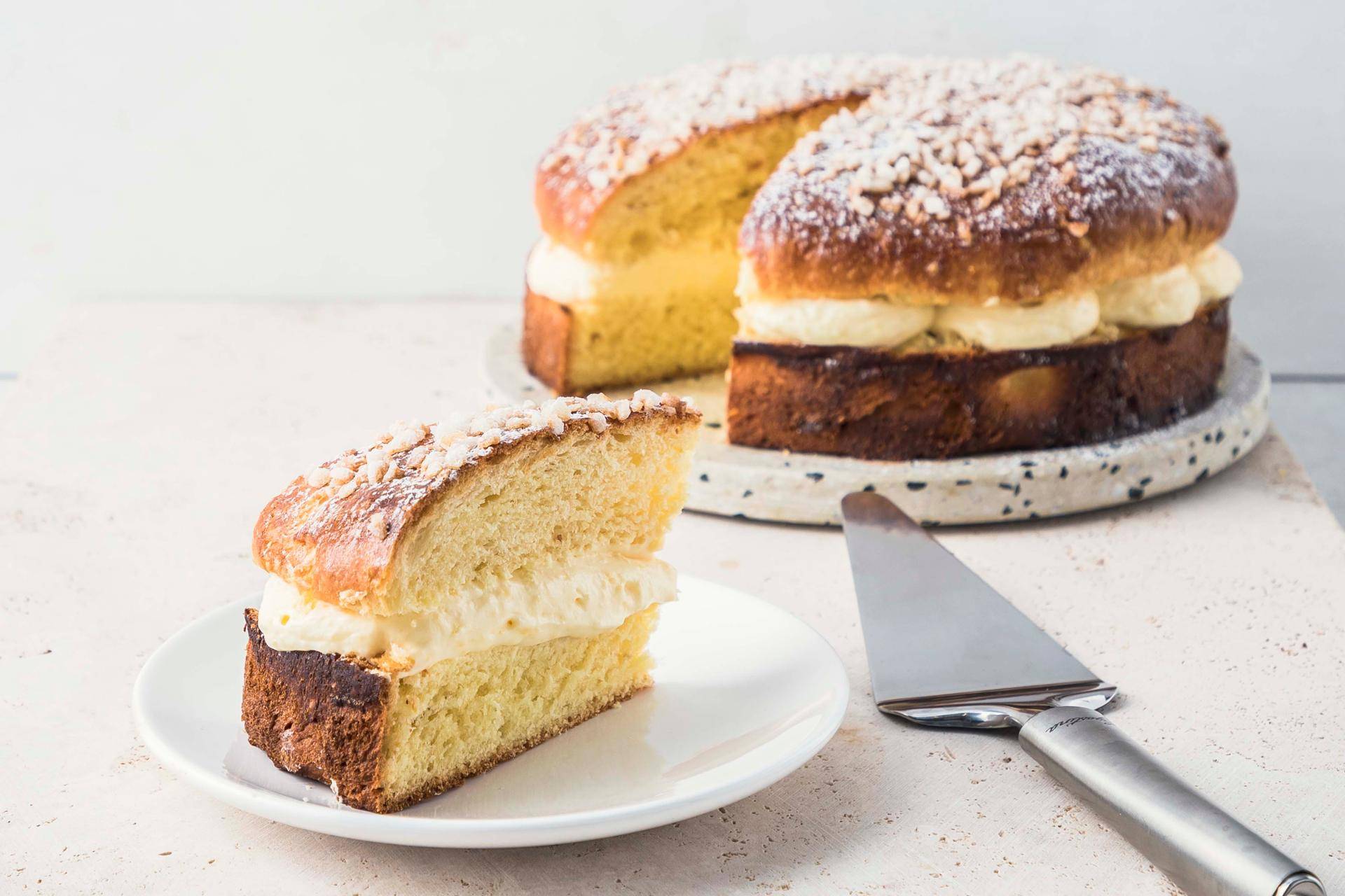 Koláč ze Sainz-Tropez - recept Kitchen Machines Touch/Touch + | Tefal