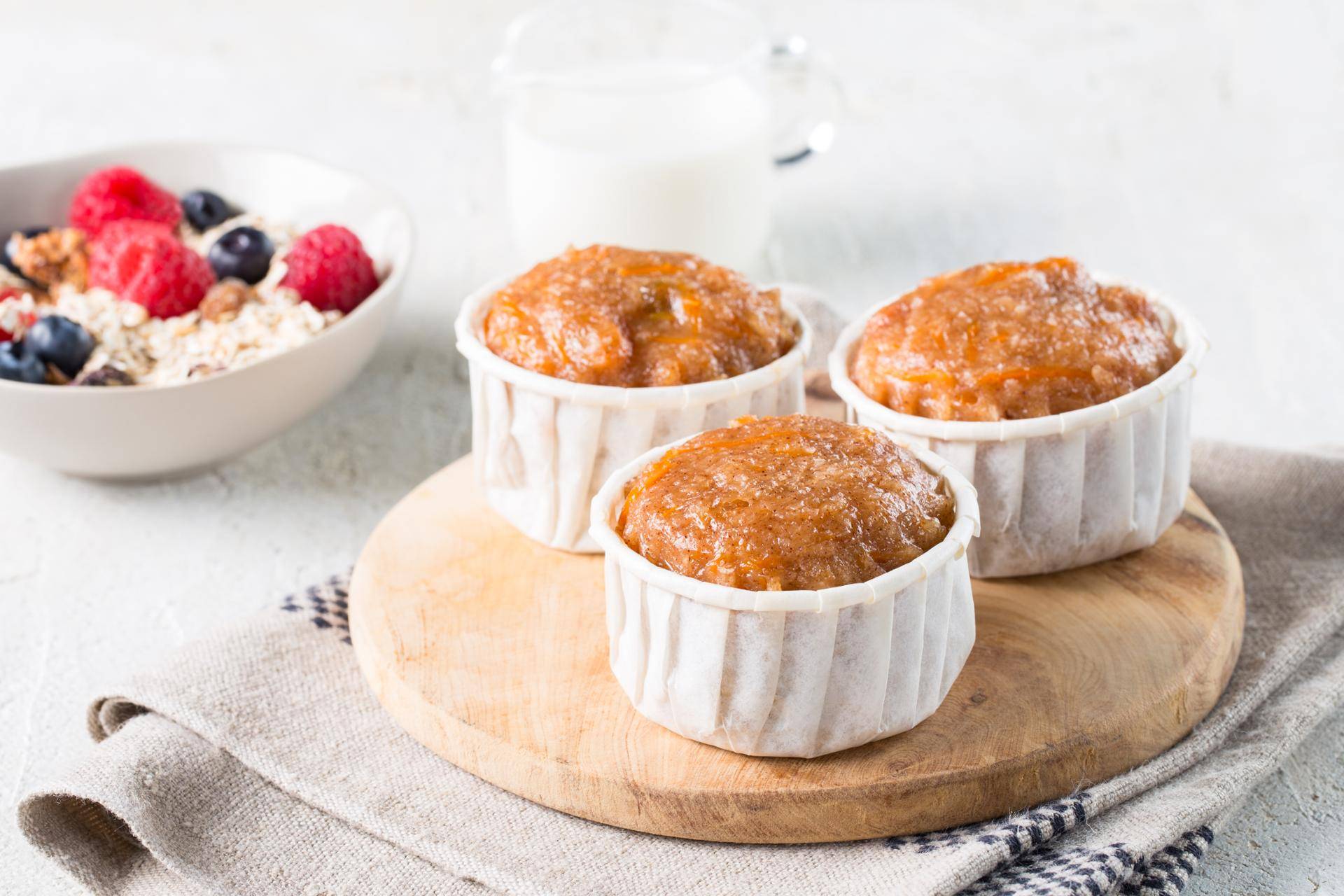 Mrkvové muffiny - recept Cookeo | Tefal