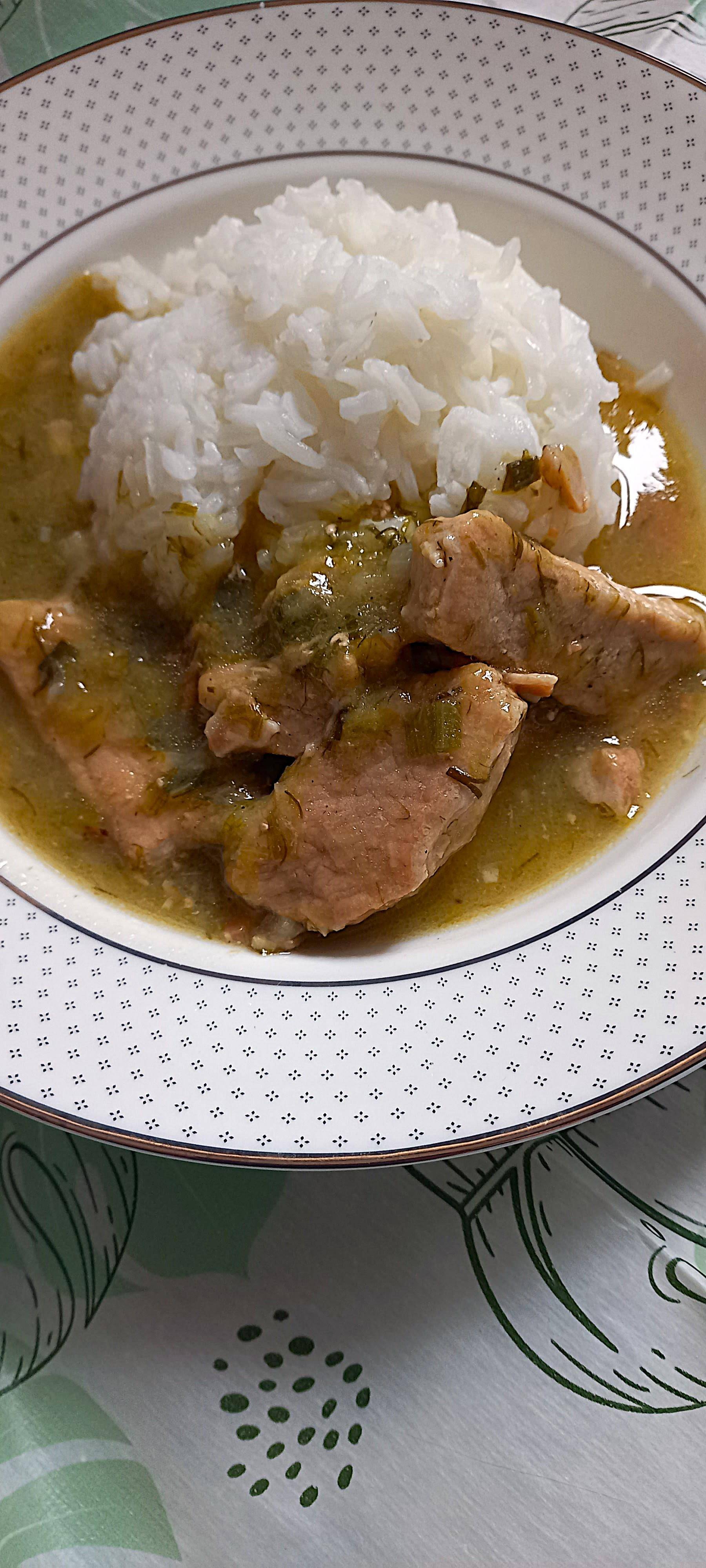 Vepřové maso s pórkem a slaninou - recept Cookeo | Tefal
