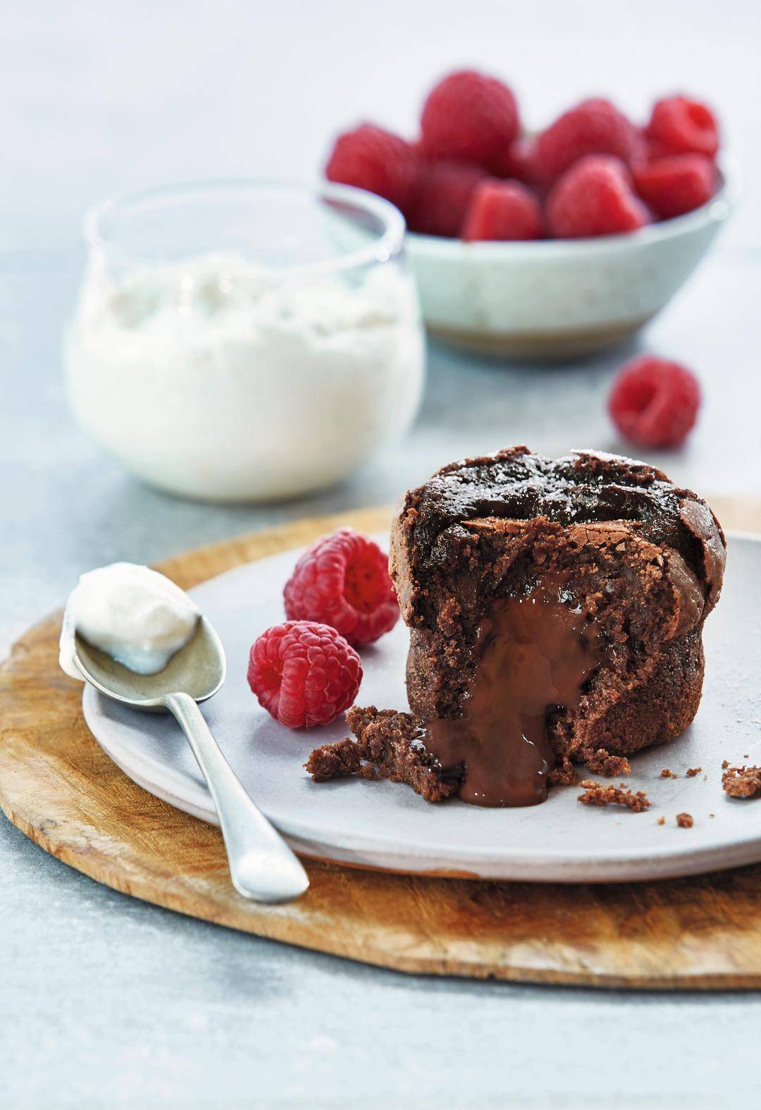 Čokoládové lávové dortíky - recept Kitchen Machines Touch/Touch + | Tefal