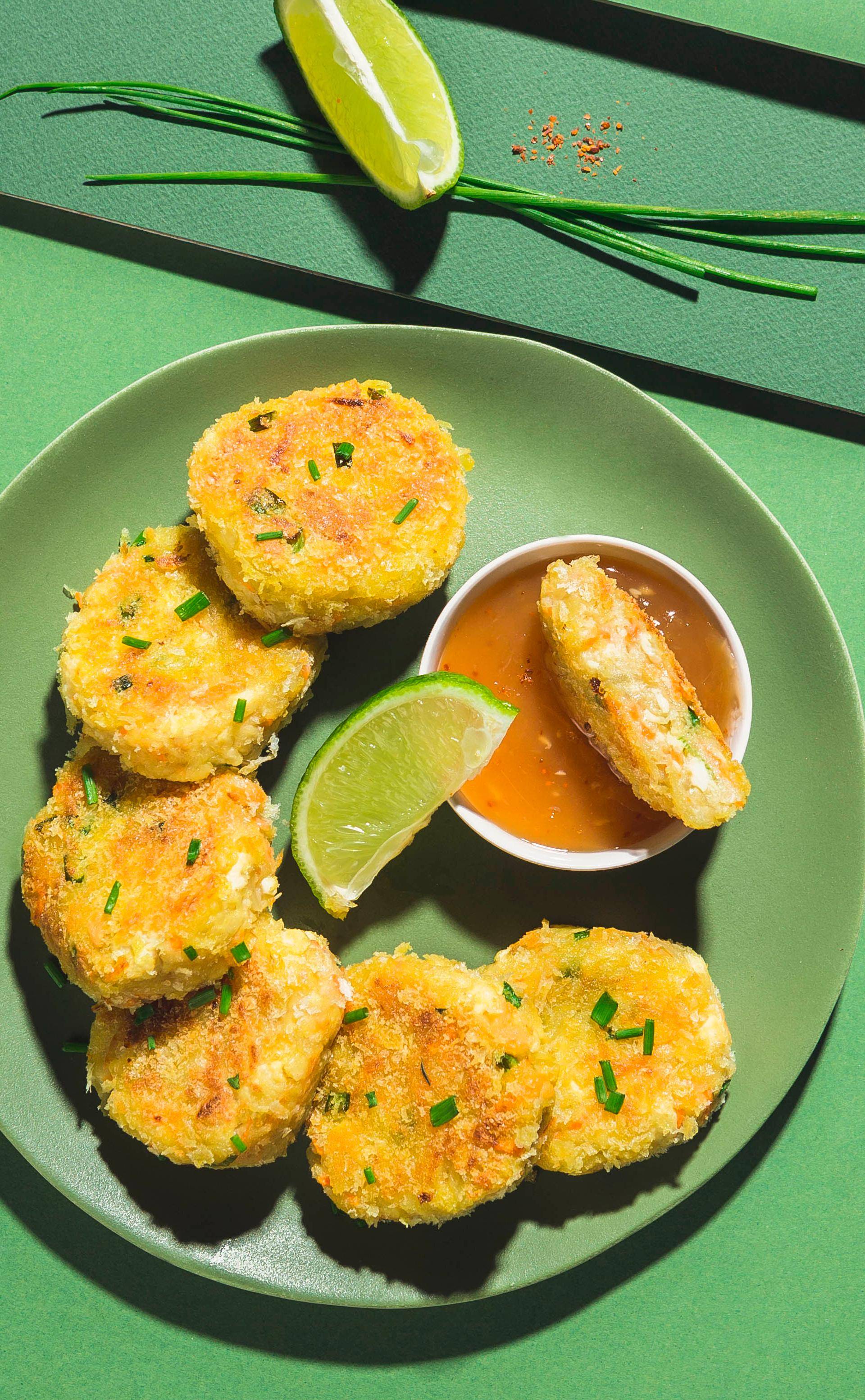 Veganské tofu nugety s chilli omáčkou - recept Hrnce a pánve | Tefal