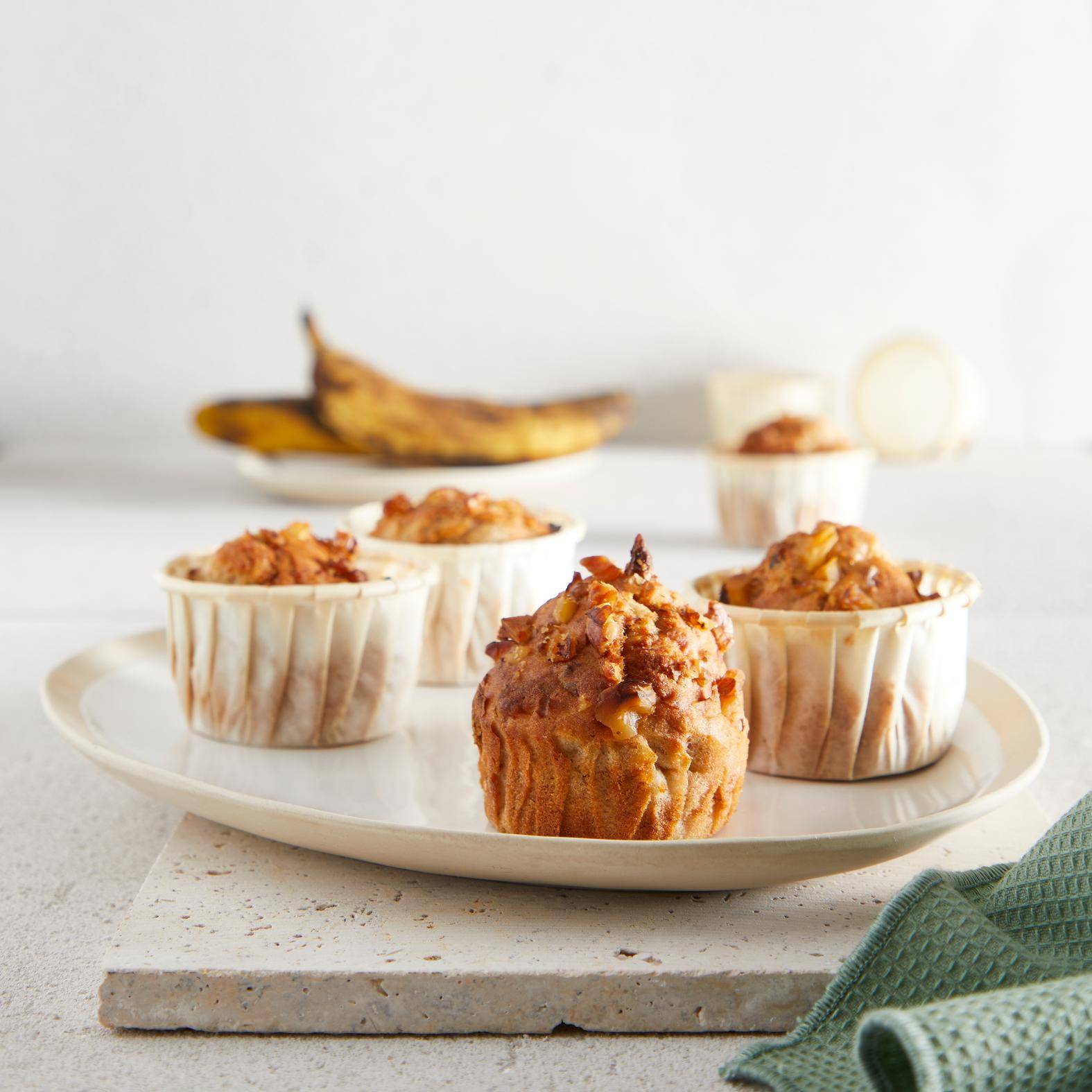 Muffiny ze zralých banánů - recept EASY FRY GRILL & STEAM 3 in 1 | Tefal