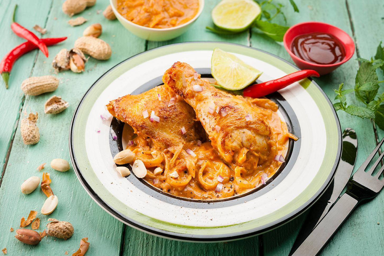 Kuře s arašídovým máslem - recept Cookeo | Tefal