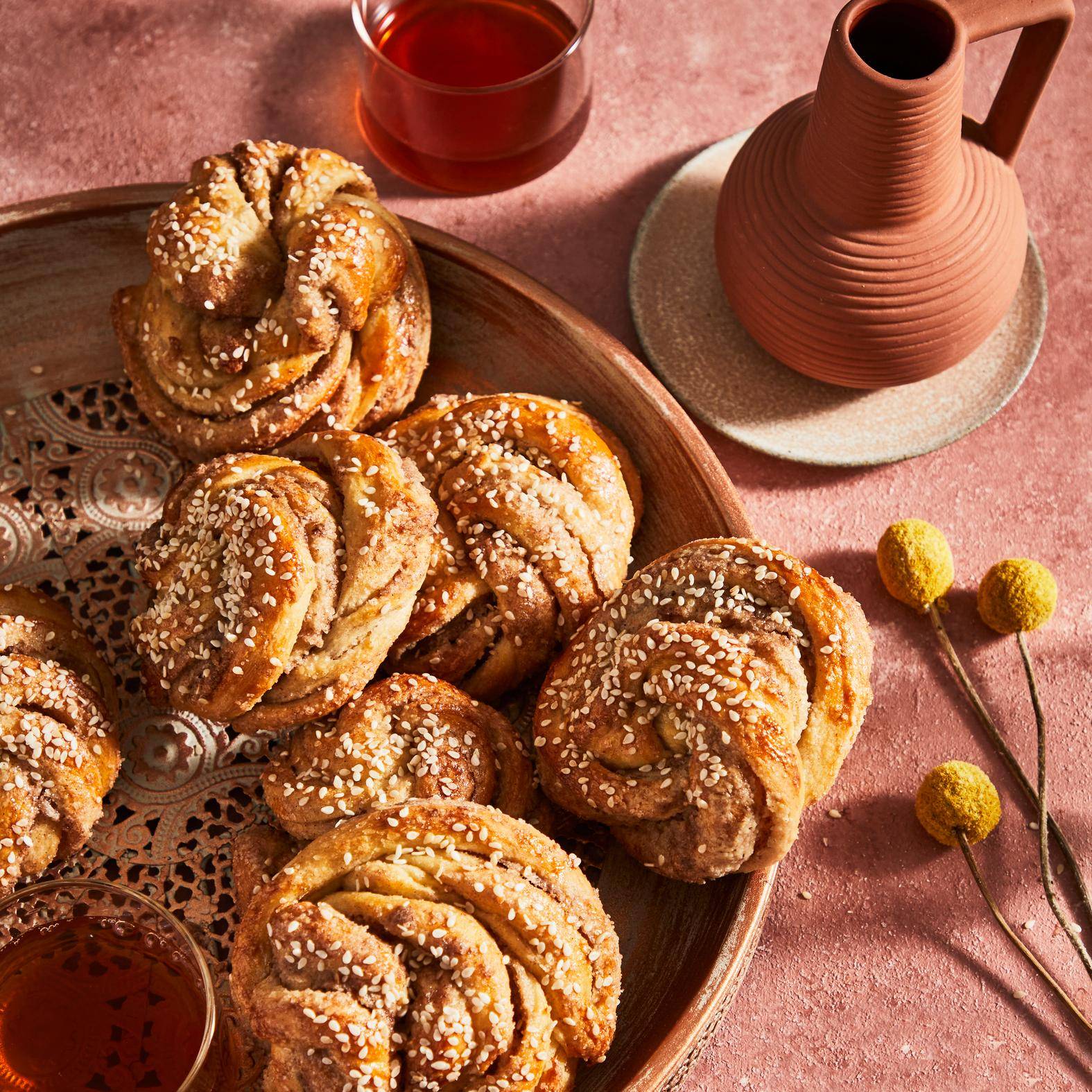 Sladká tahini hnízda - recept Kitchen Machines Touch/Touch + | Tefal