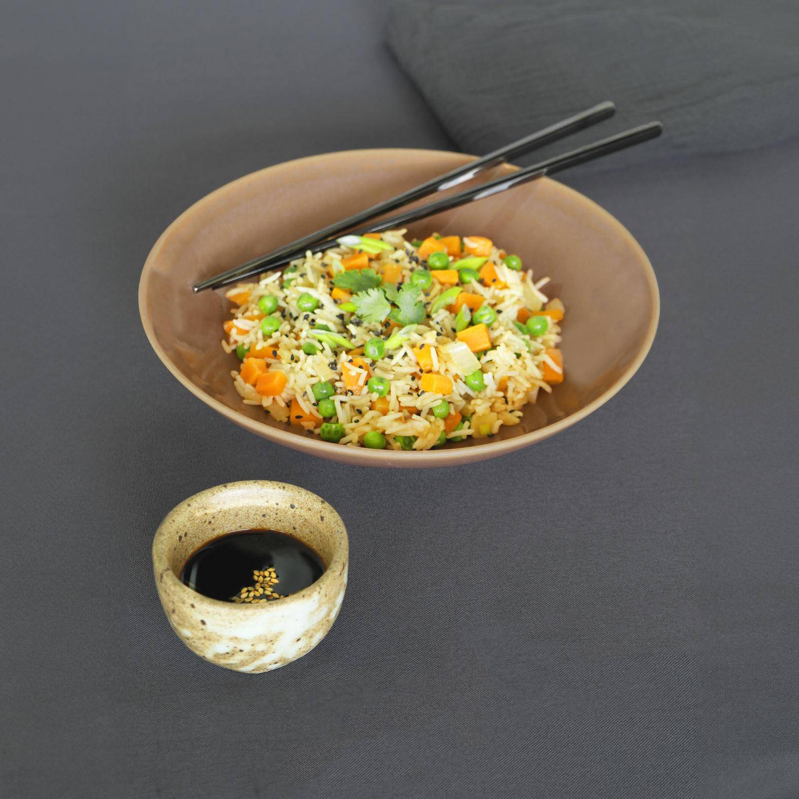 Rychlá smažená rýže se zeleninou - recept Hrnce a pánve | Tefal