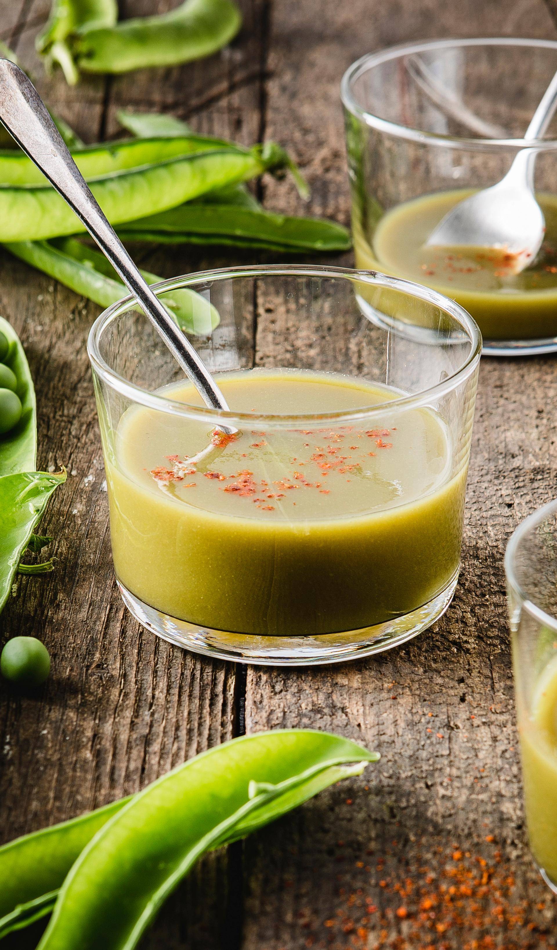 Gazpacho z čerstvých zelených jablek a bazalky - recept Blen Up | Tefal