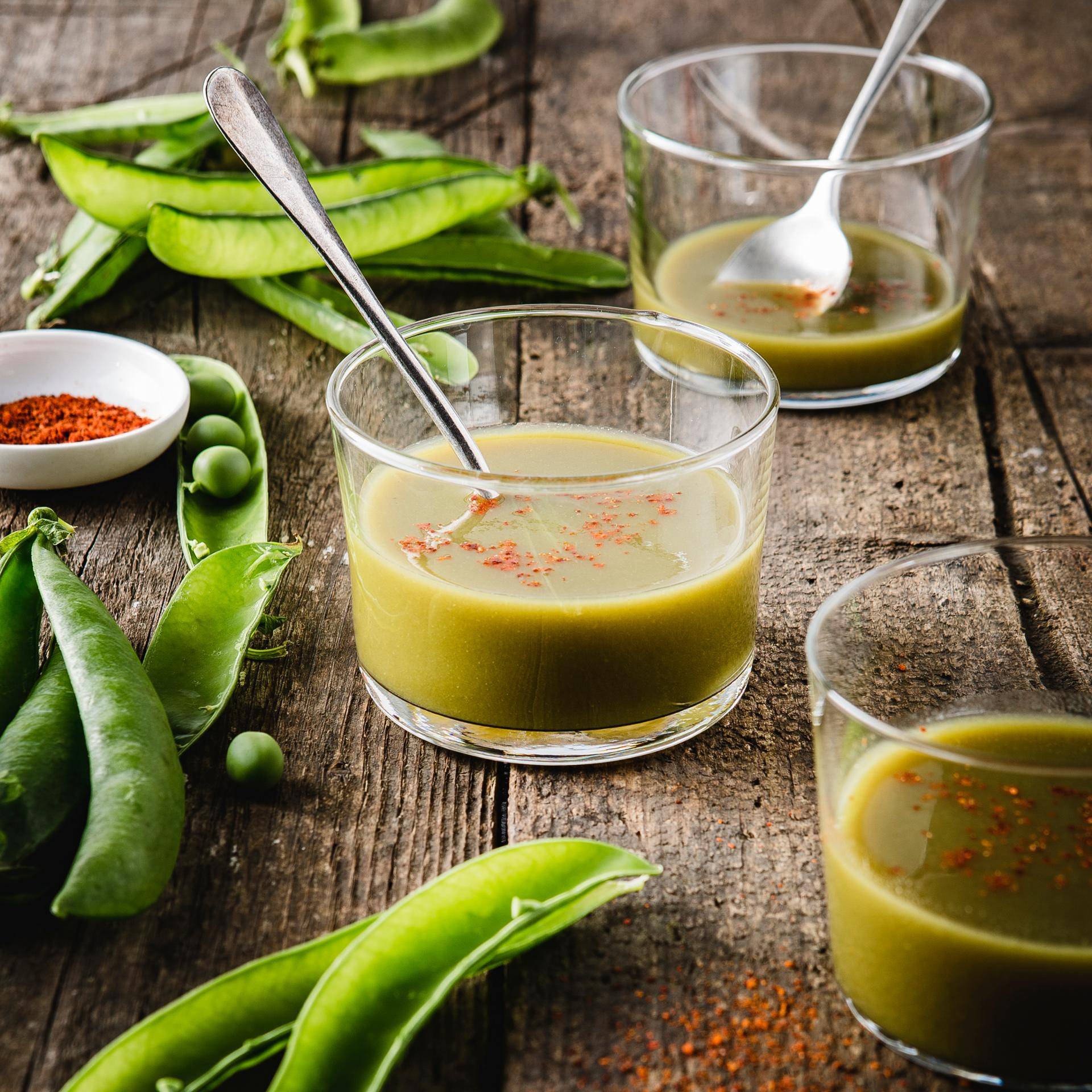 Vychlazené zelené gazpacho - recept Cookeo | Tefal