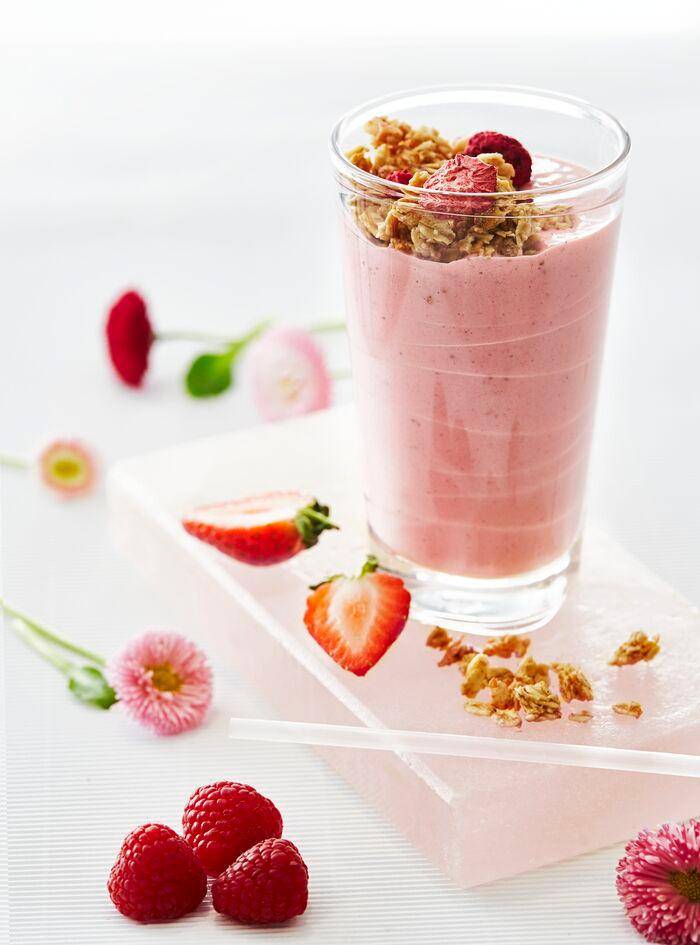 Smoothie z lesních plodů, jogurtu a müsli - recept PerfectMix+ | Tefal