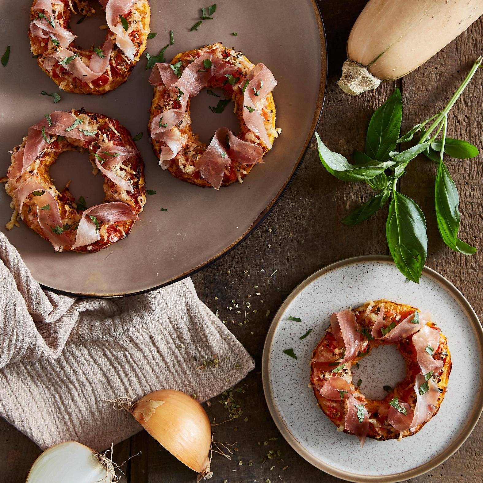 „Pizza“ z máslové dýně - recept EASY FRY GRILL & STEAM 3 in 1 | Tefal
