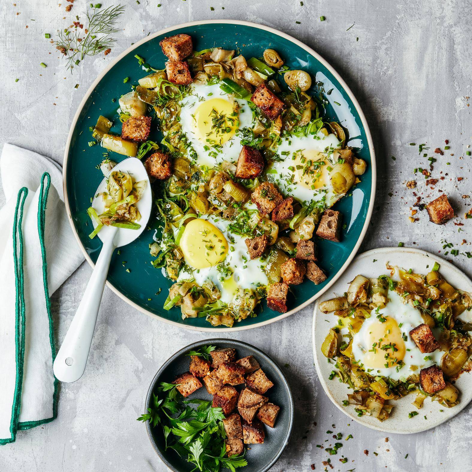 Křupavá vejce s bylinkami - recept OptiGrill 2in1 XL | Tefal