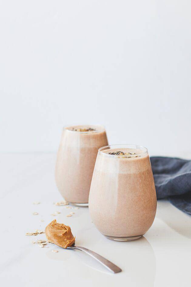 Smoothie s banánem a arašídovým máslem - recept Blen Up | Tefal
