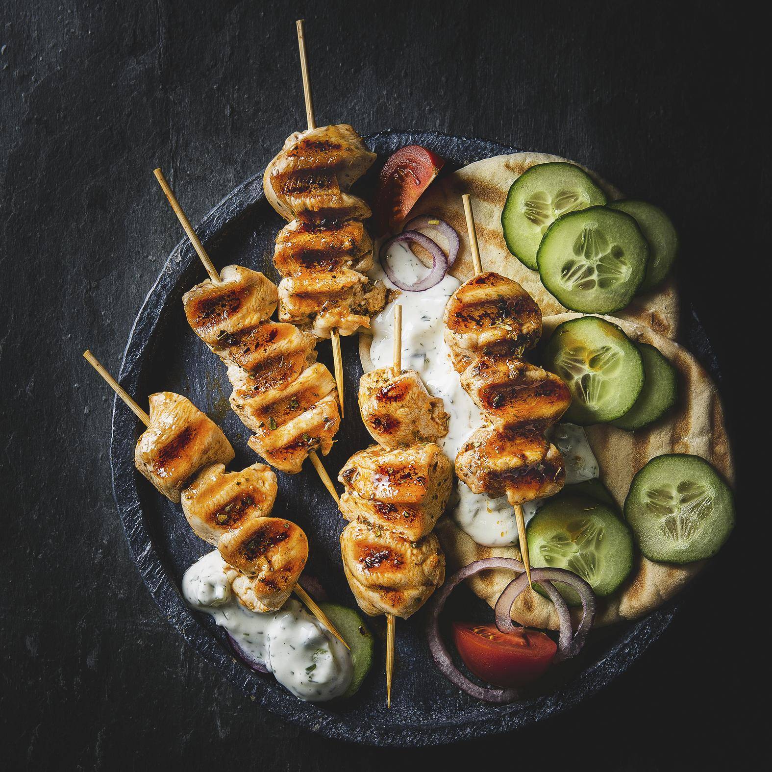 Kuřecí kebab na řecký způsob - recept EASY FRY & GRILL 2 in 1 MECHANICAL | Tefal
