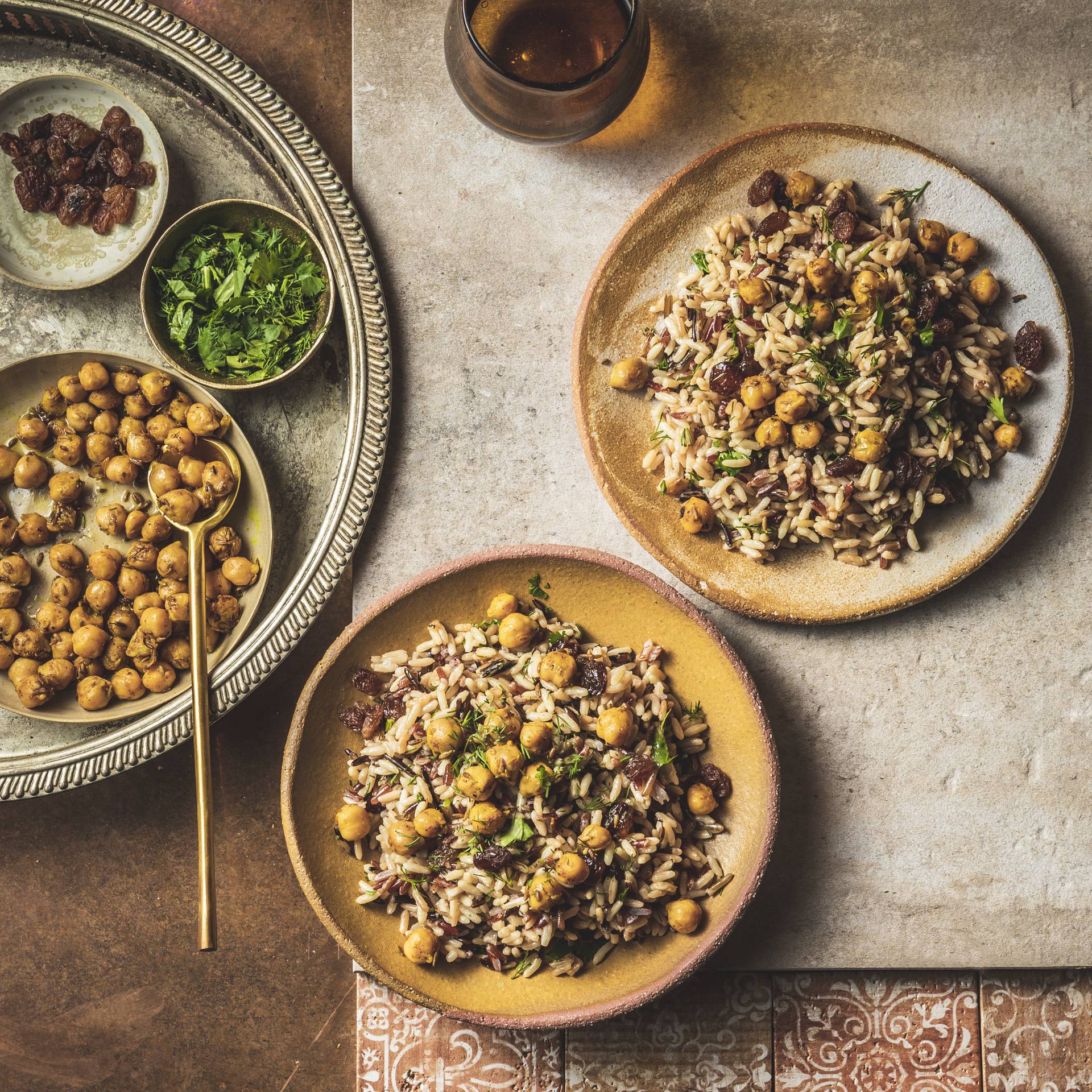 Rýže s kořeněnou cizrnou - recept Cookeo | Tefal