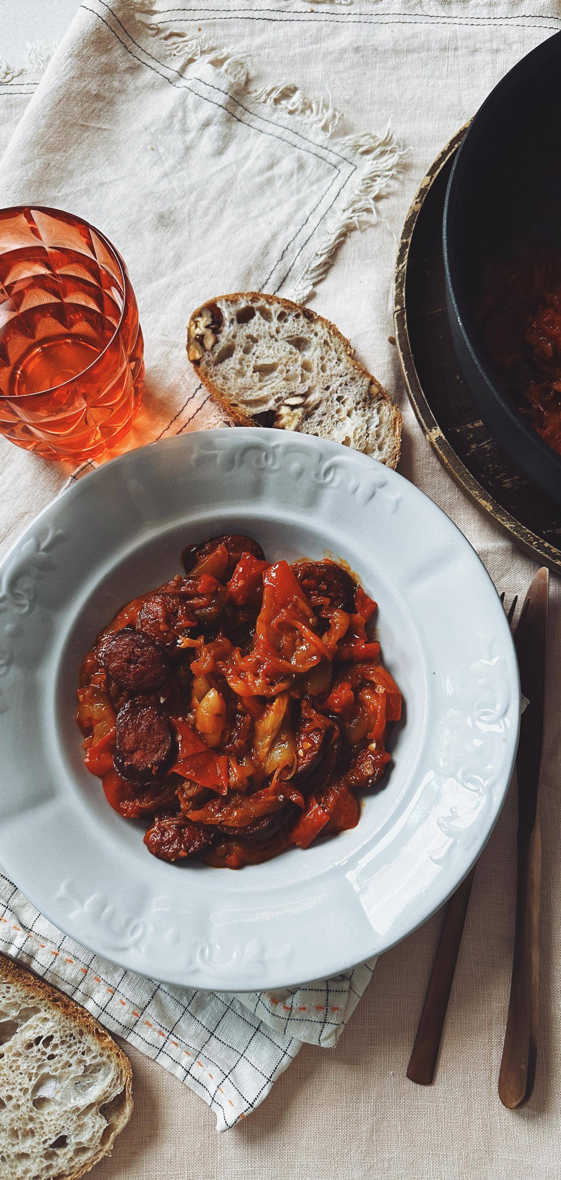 Čevabčiči s pečenými bramborami - recept OptiGrill 2in1 | Tefal