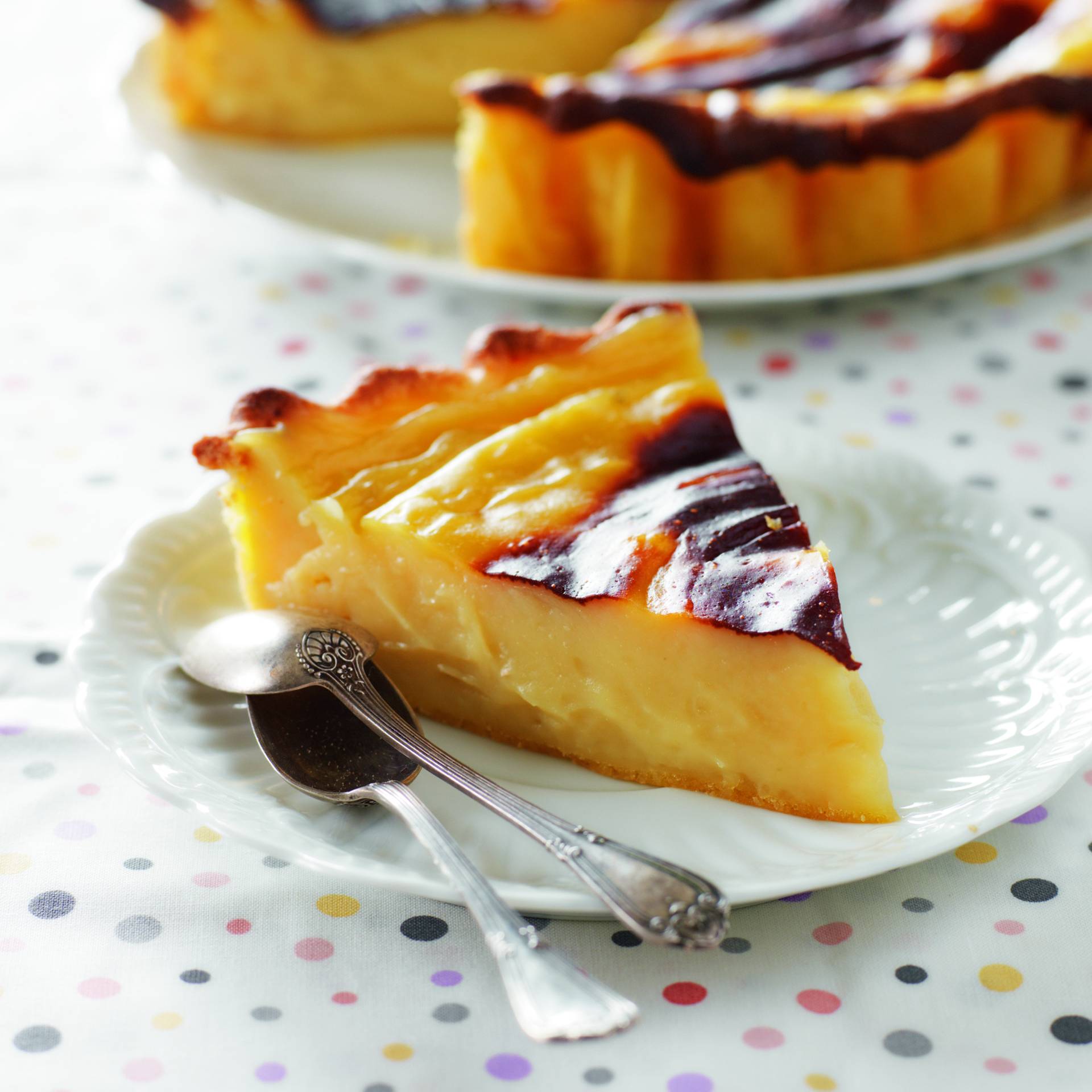 Francouzský pudinkový koláč - recept Kitchen Machines Touch/Touch + | Tefal