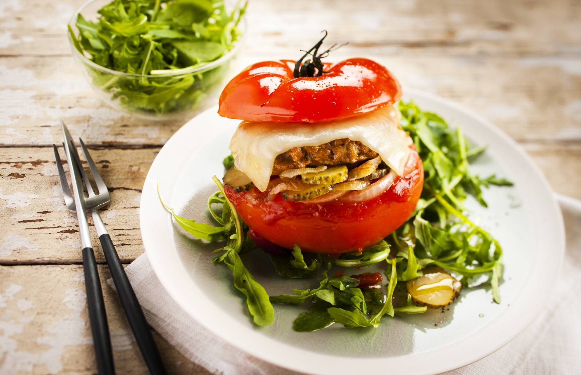 Vegetariánský burger - recept Cookeo | Tefal