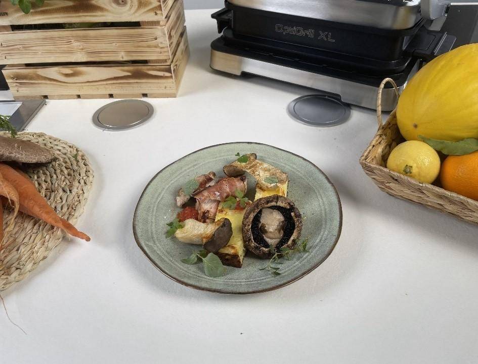 Krůtí prsa ve slanině - recept OptiGrill 4in1 | Tefal