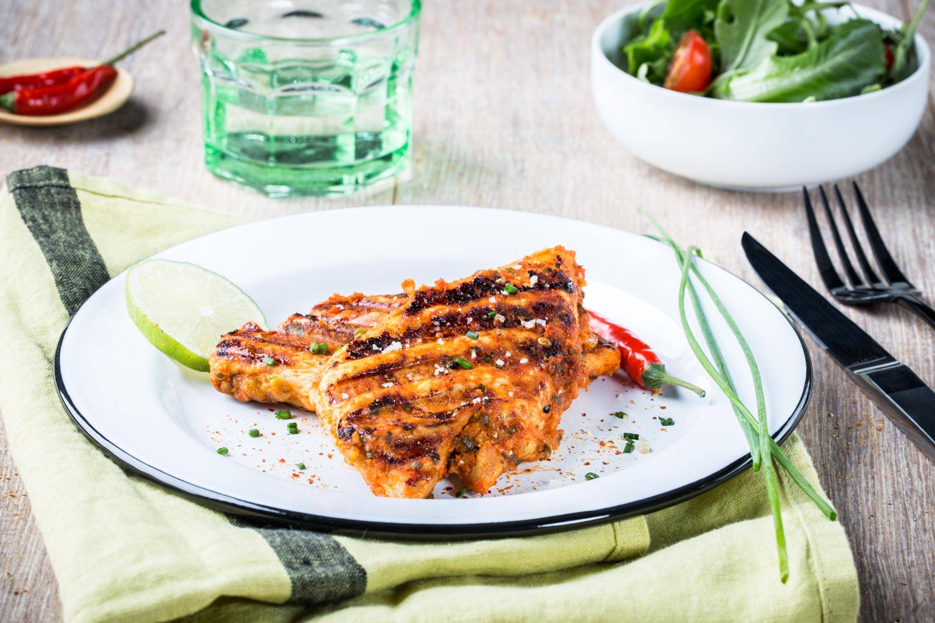 Kořeněný kuřecí plátek - recept undefined | Tefal
