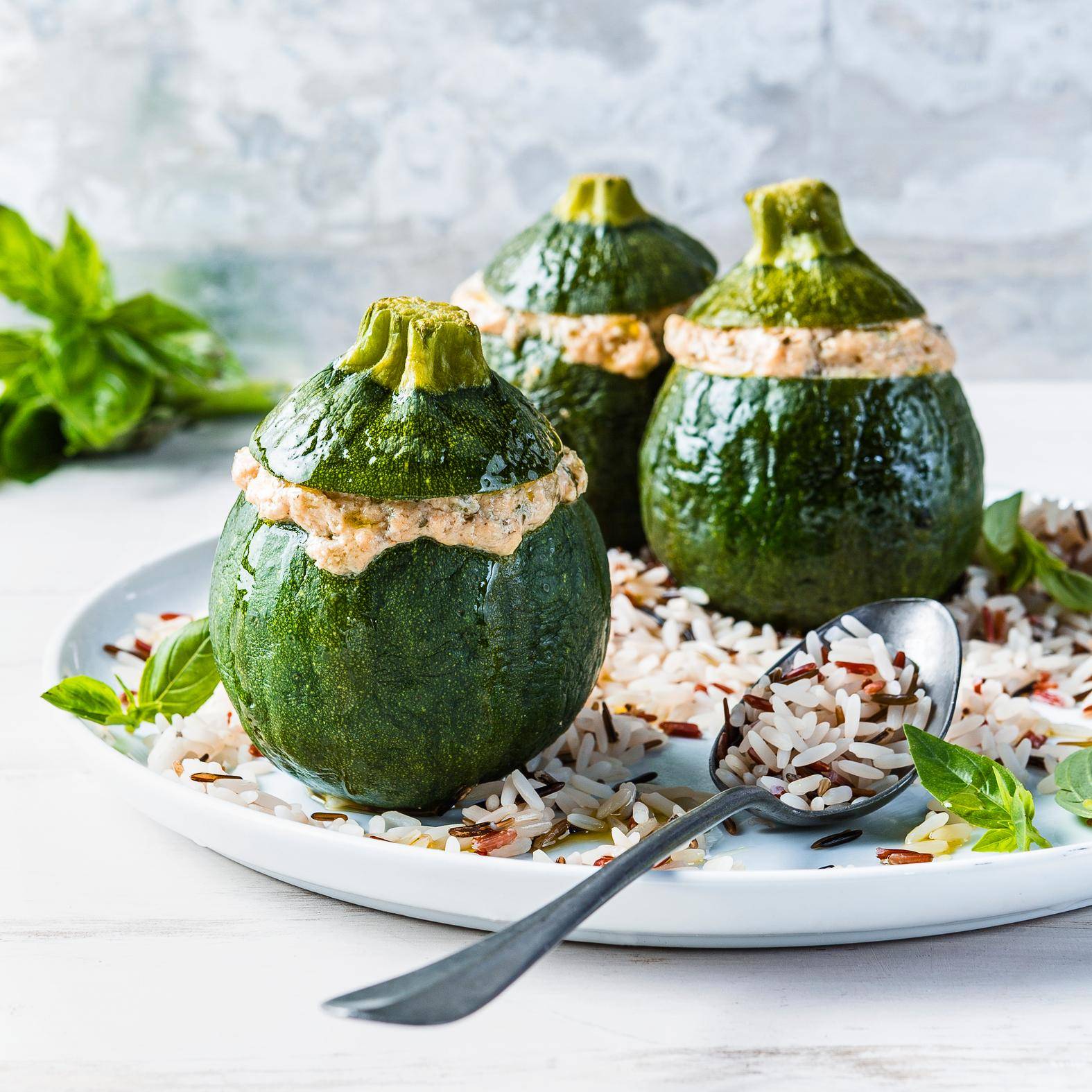 Plněné cukety - recept EASY FRY GRILL & STEAM 3 in 1 | Tefal