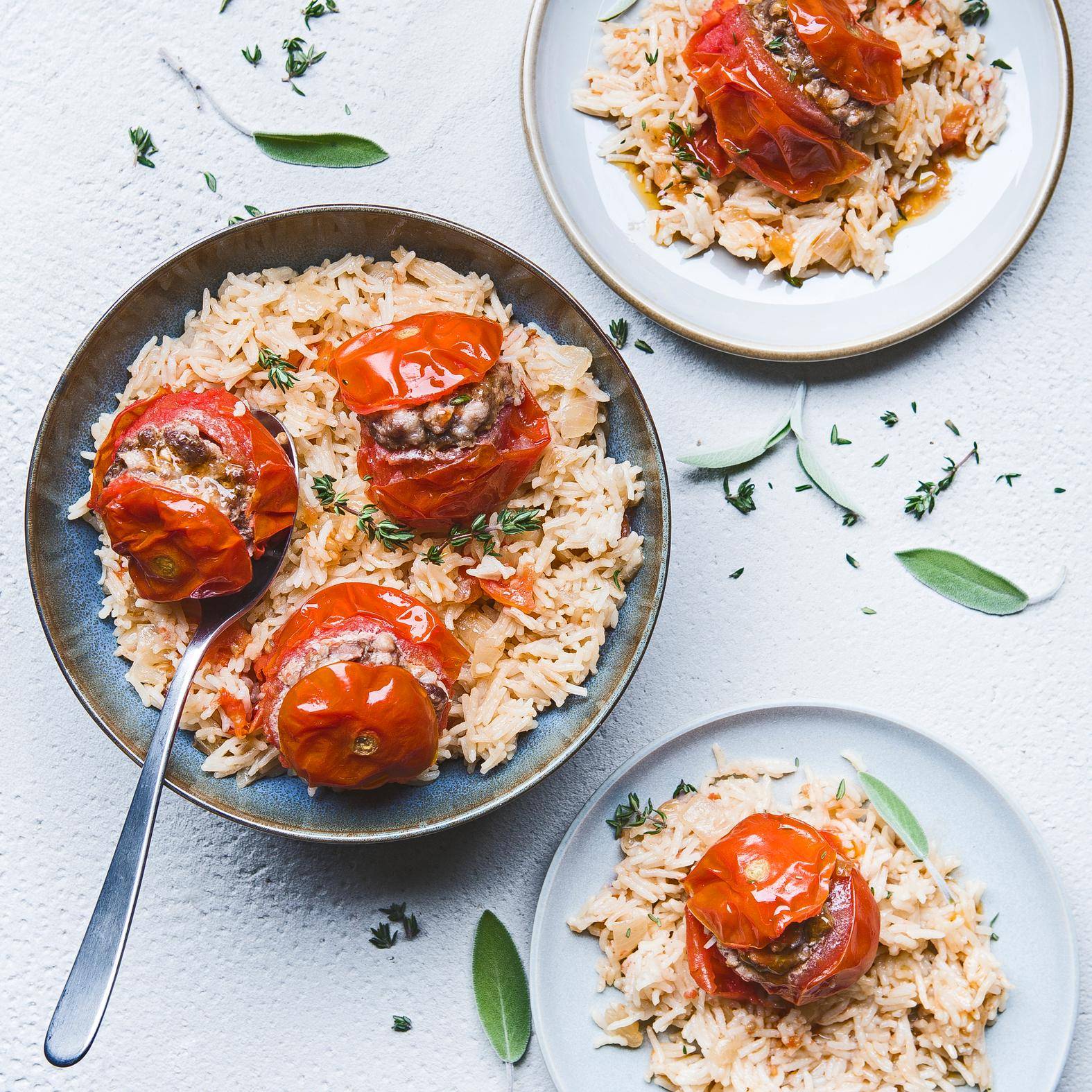 Plněná rajčata - recept EASY FRY GRILL & STEAM 3 in 1 | Tefal