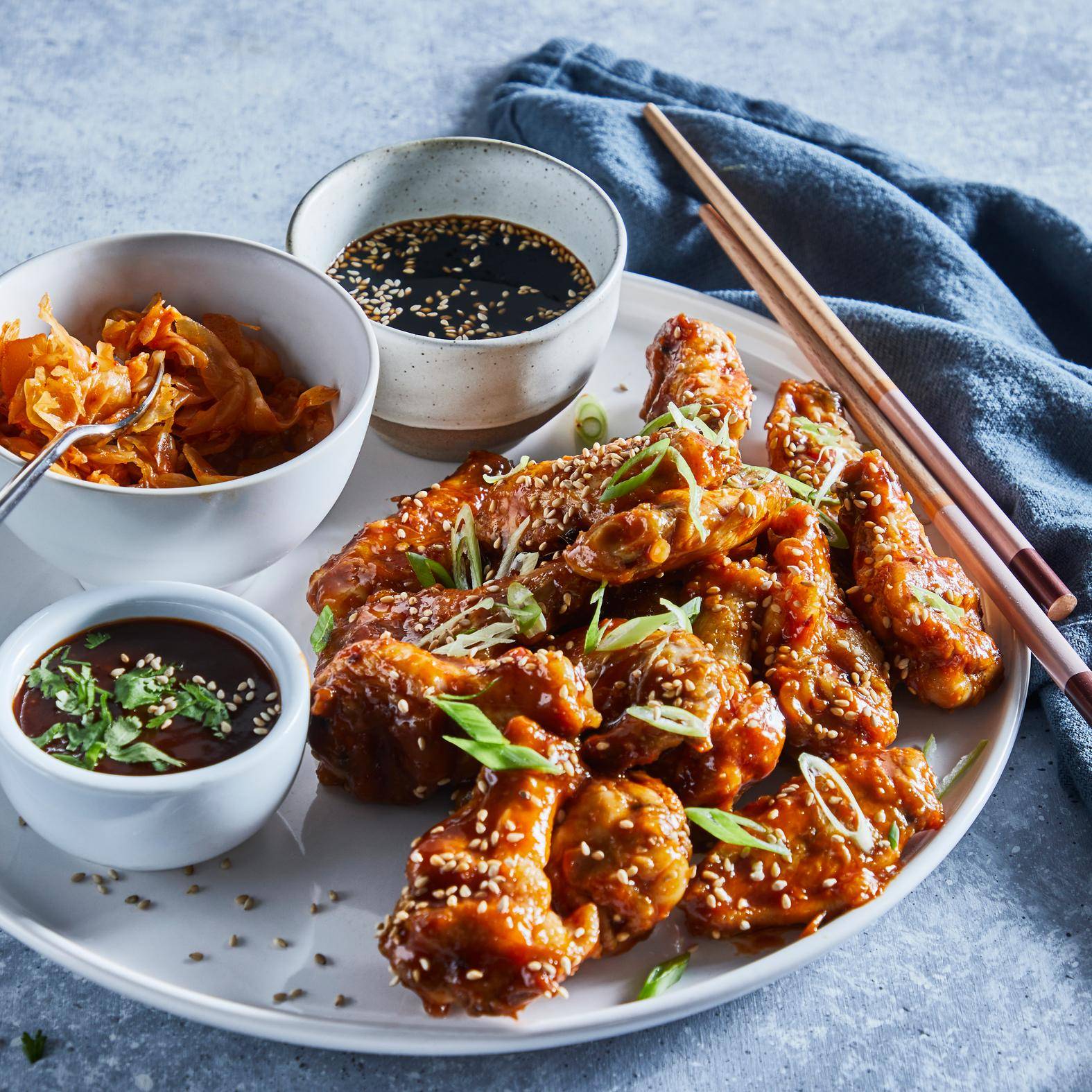 Kuřecí křidélka na korejský způsob - recept OptiGrill XL | Tefal