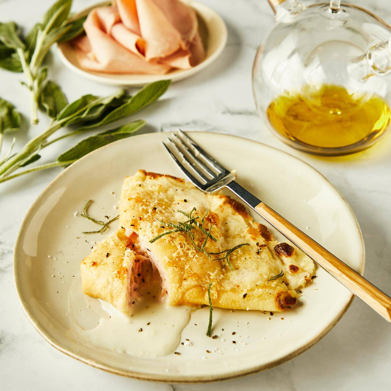 Crespelle se šunkou (italské palačinky) - recept Hrnce a pánve | Tefal