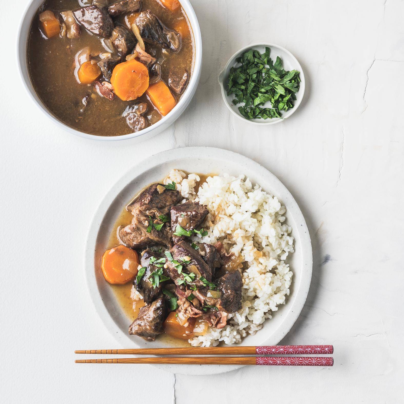 Hovězí guláš na japonský způsob - recept Cookeo | Tefal