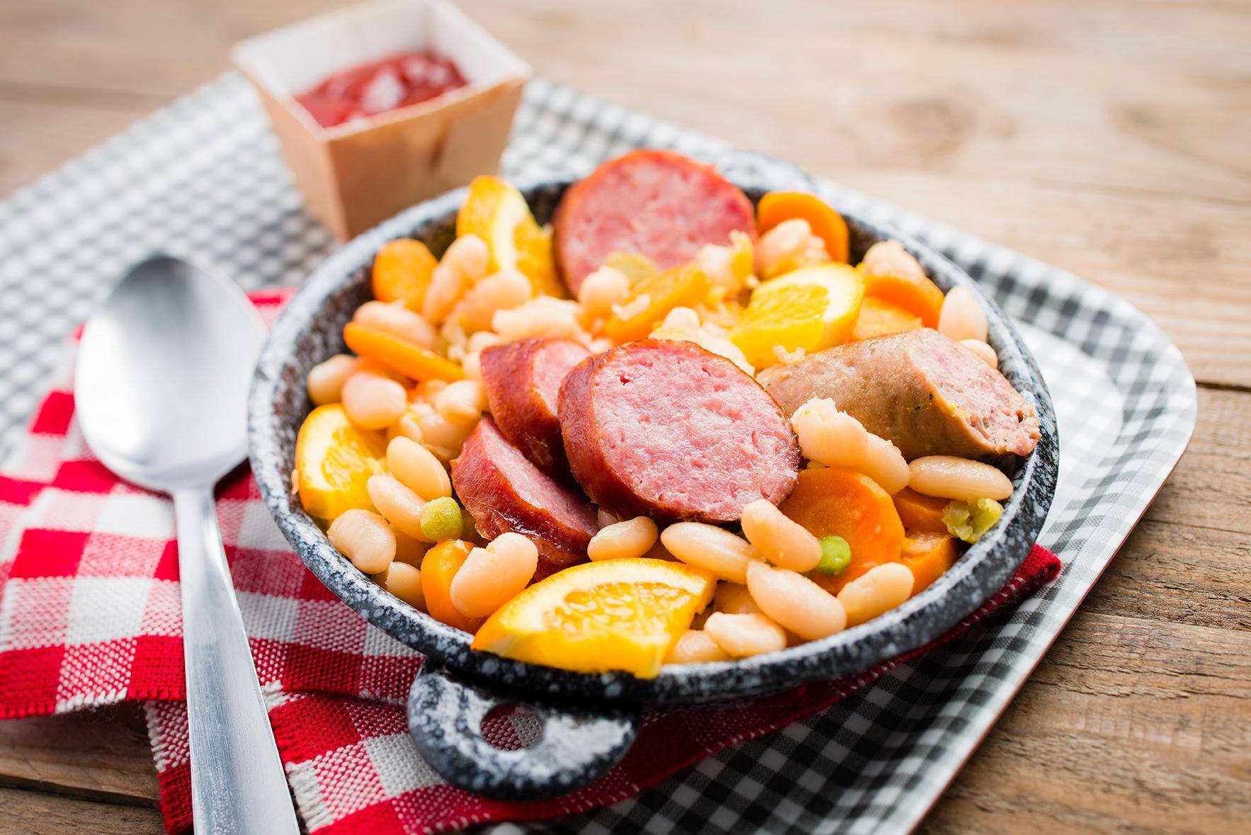 Ragú s klobásou a fazolemi - recept Cookeo | Tefal