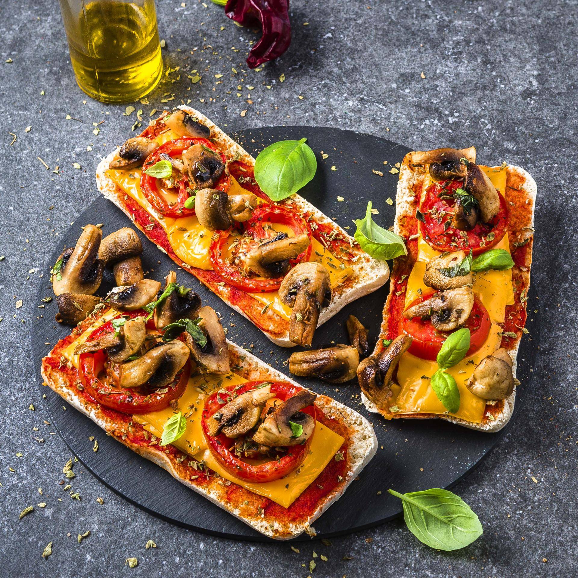 Houbová pizza - recept EASY FRY OVEN & GRILL 9 in 1 | Tefal