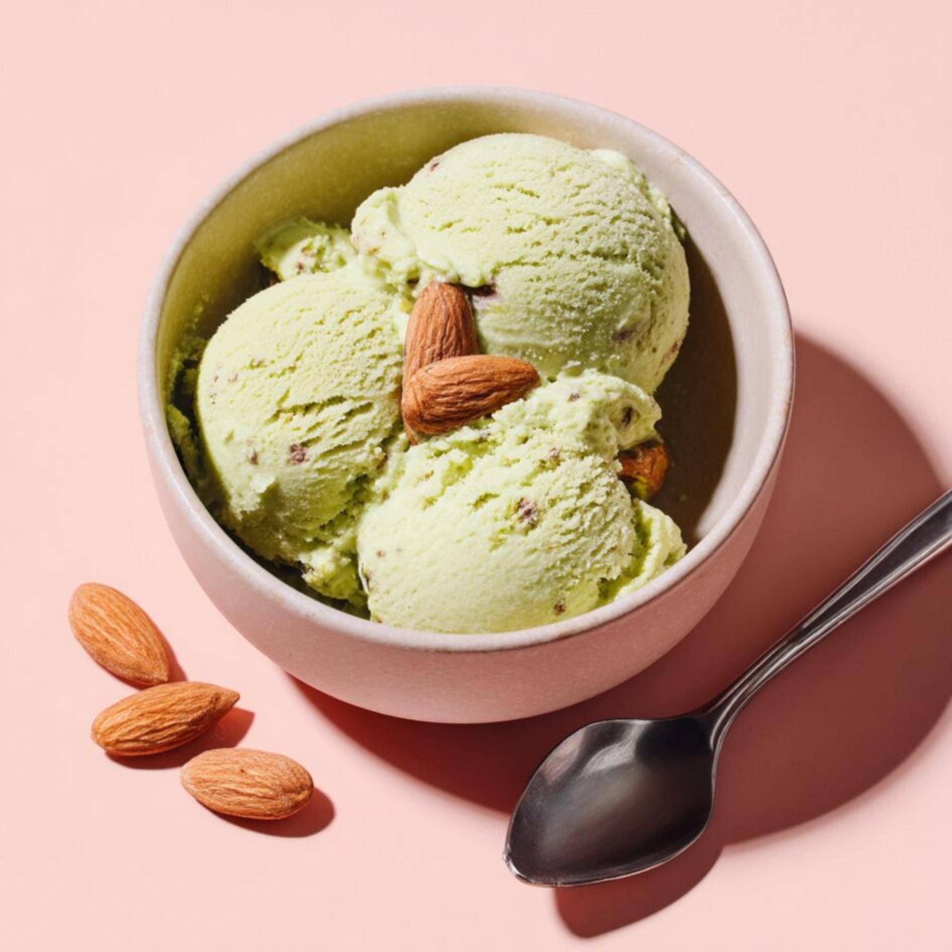 Avokádová zmrzlina s medem a mandlemi - recept Dolci | Tefal