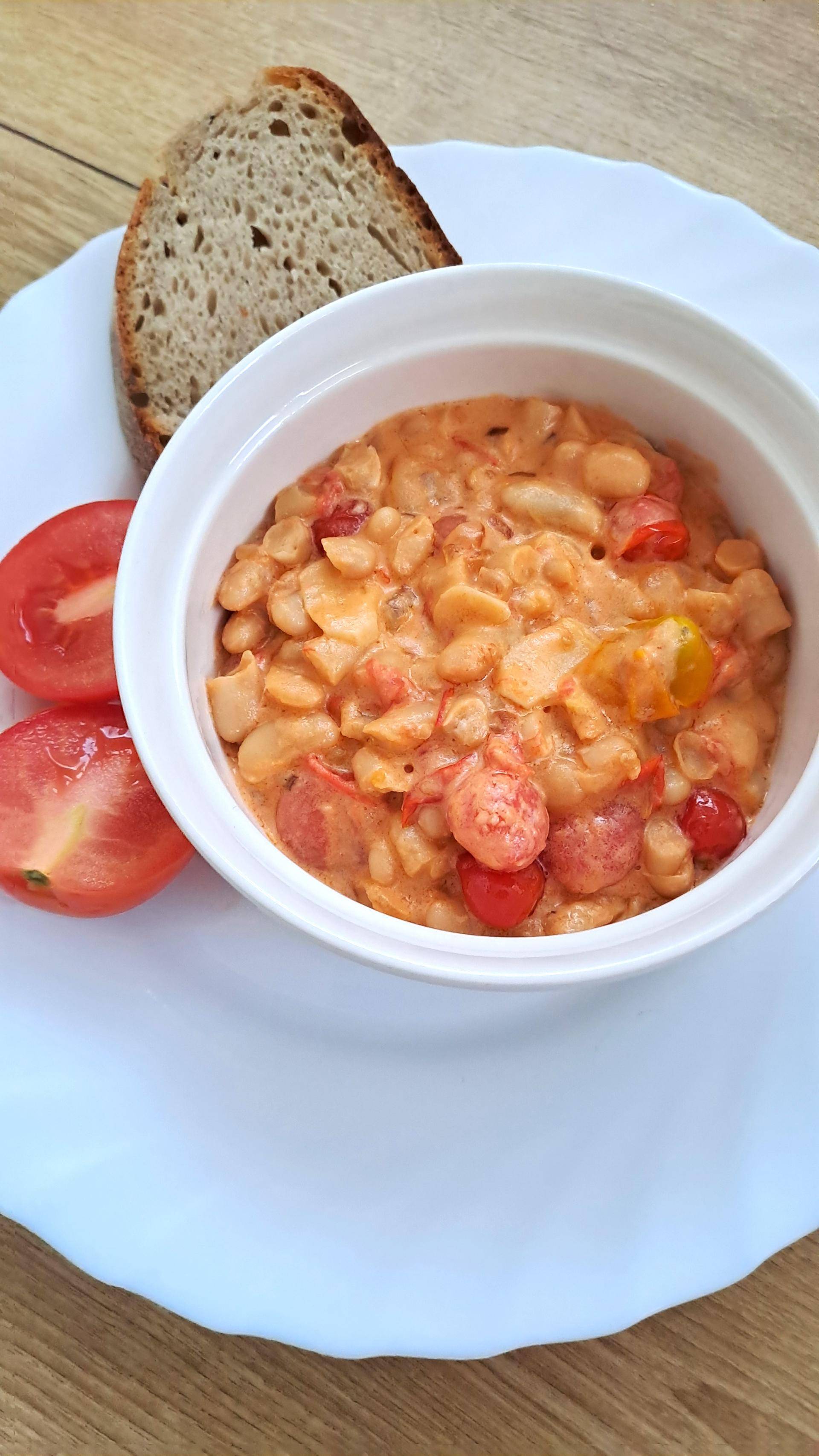 Krémové fazole s rajčaty - recept Cookeo | Tefal