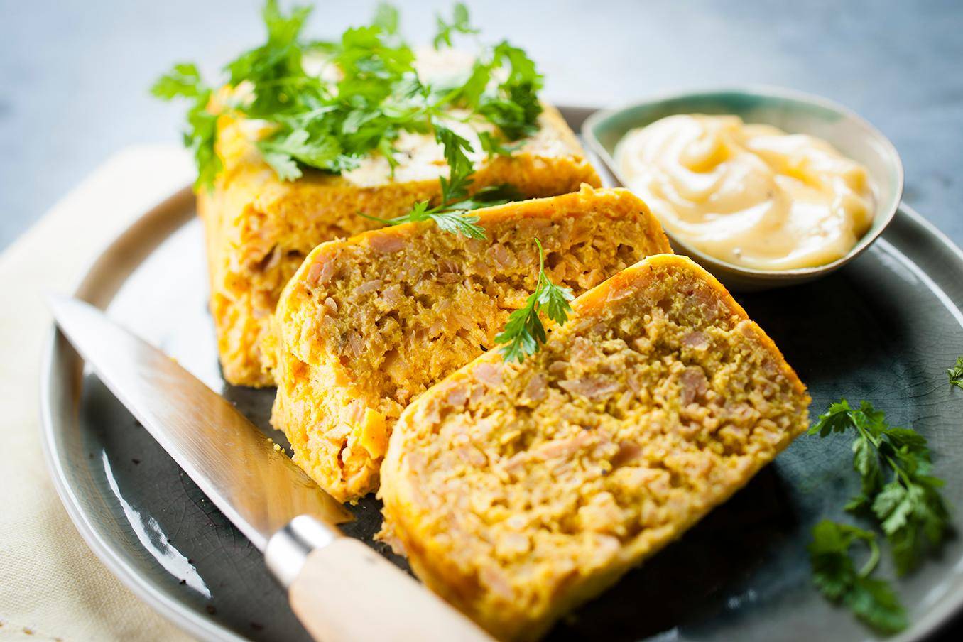 Lososová terina s kurkumou - recept Cookeo | Tefal