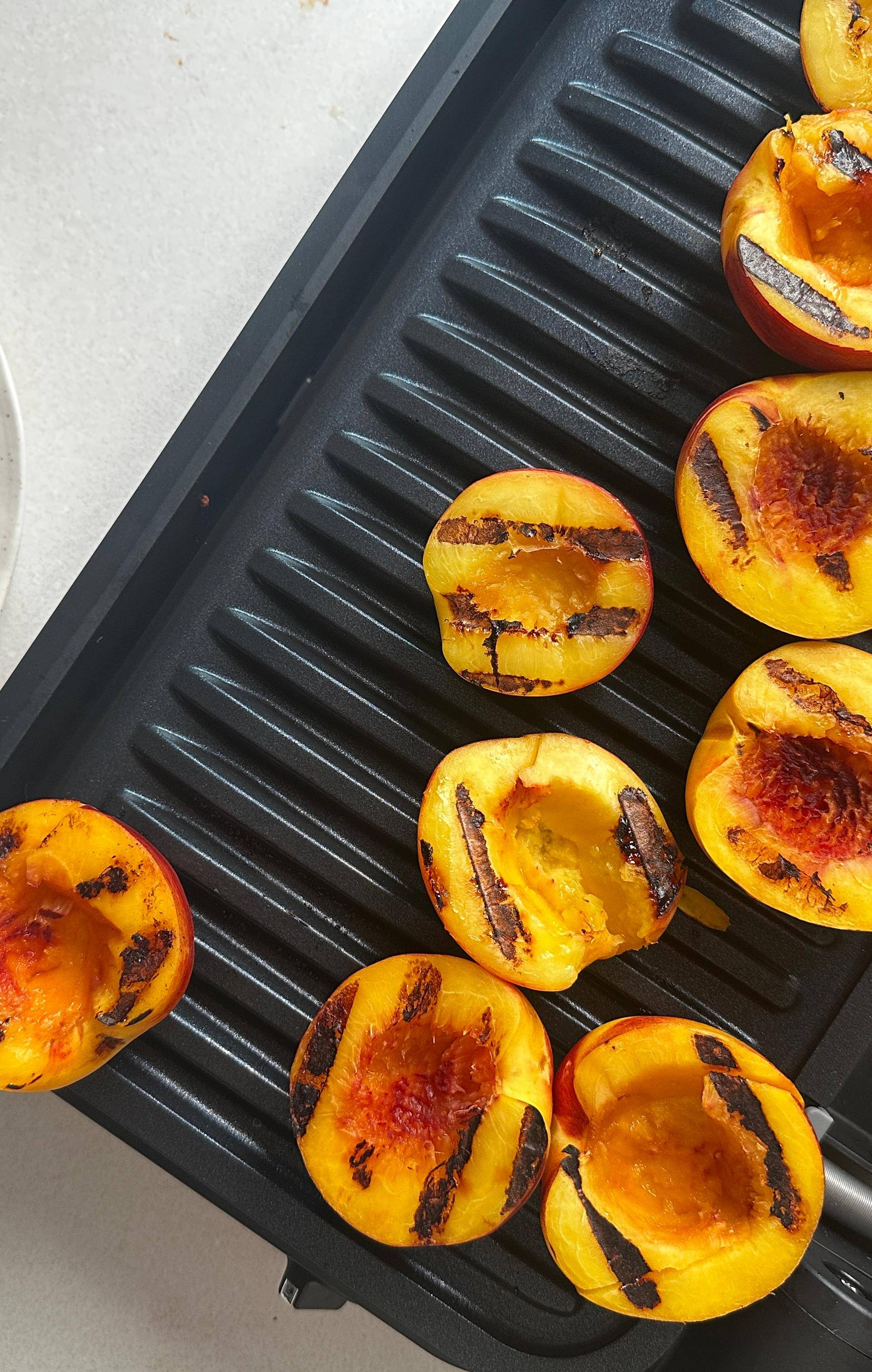 Studená broskvová polévka - recept OptiGrill 4in1 XL | Tefal