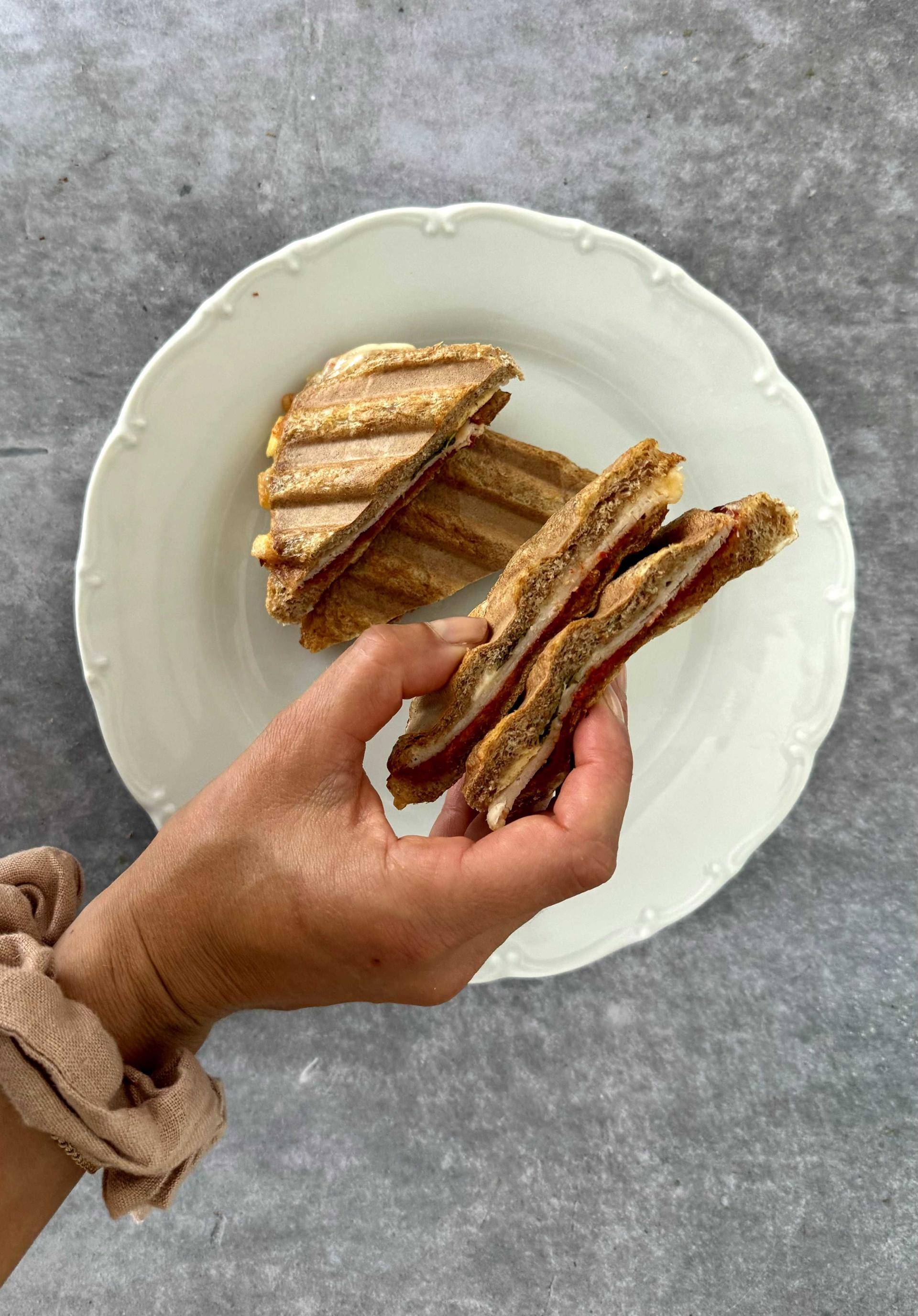 Toasty "naruby" - recept OptiGrill 4in1 XL | Tefal