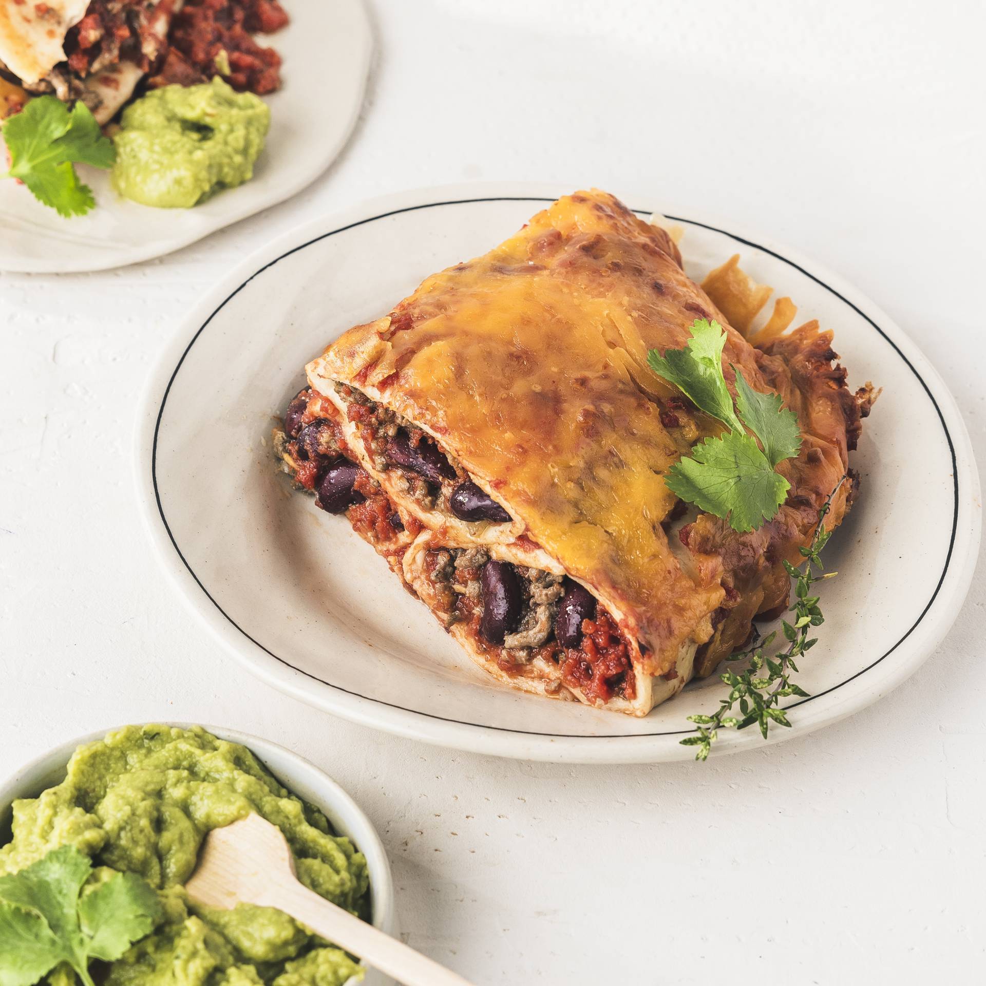 Měkké enchiladas z mletého hovězího masa - recept undefined | Tefal