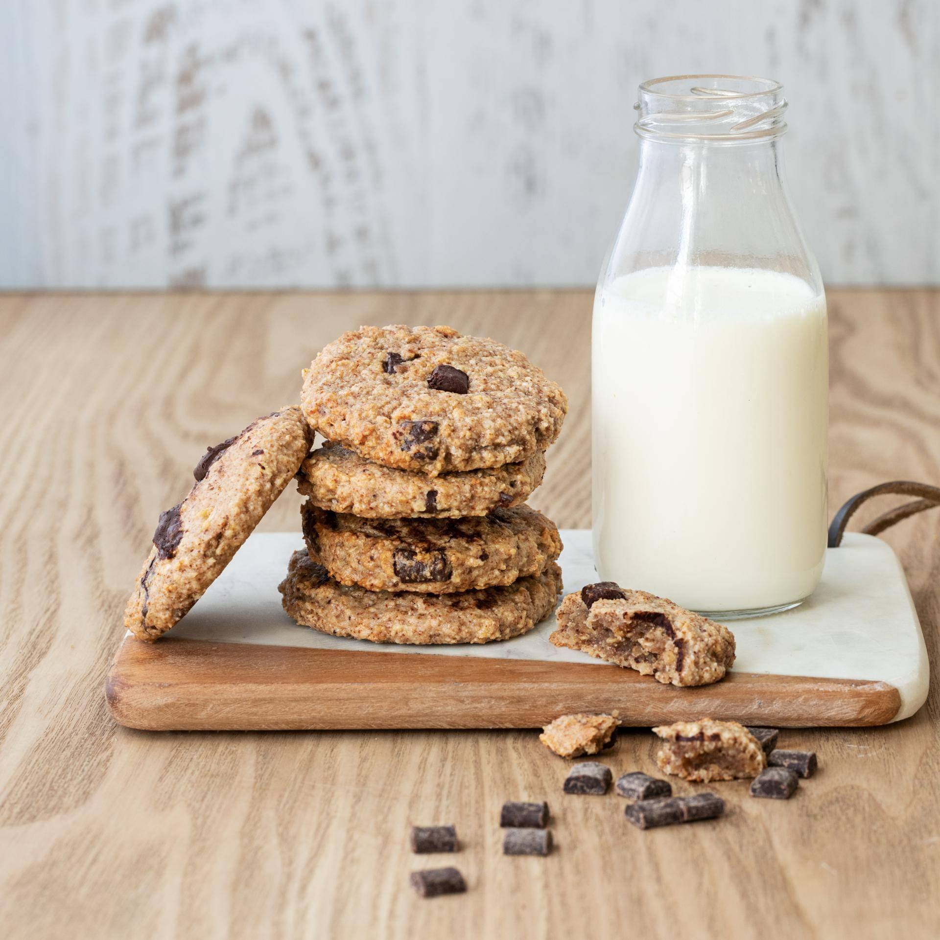 Bezlepkové ovesné cookies s čokoládovými vločkami - recept EASY FRY & GRILL 2 in 1 DIGITAL | Tefal