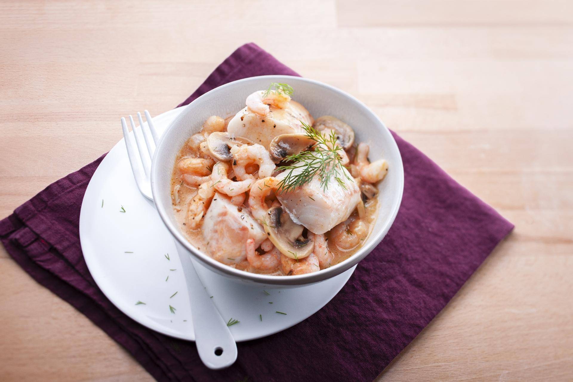 Treska s krevetami - recept Cookeo | Tefal