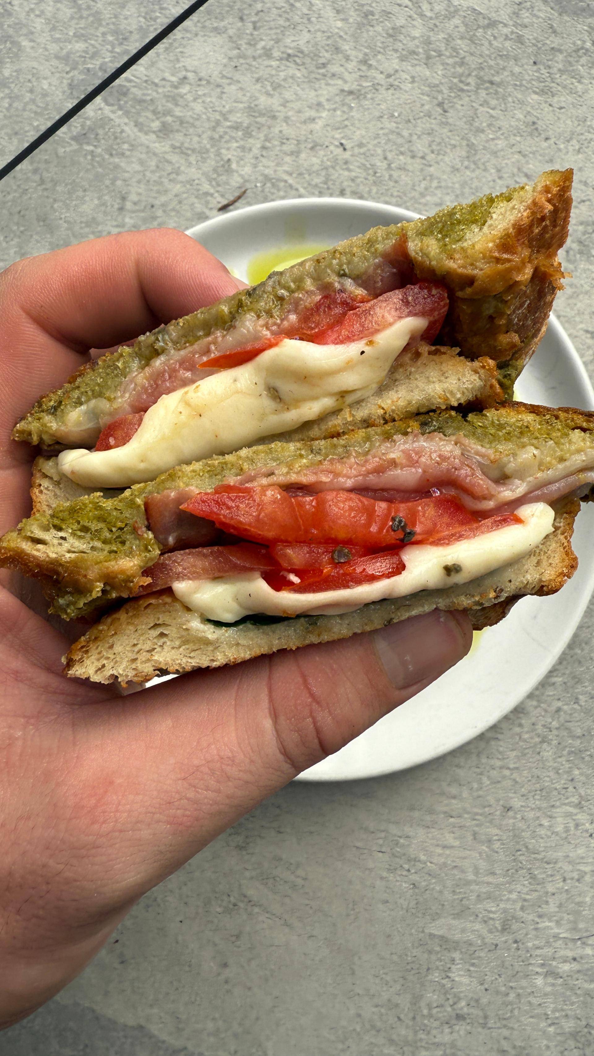 Caprese sendvič - recept OptiGrill 4in1 XL | Tefal