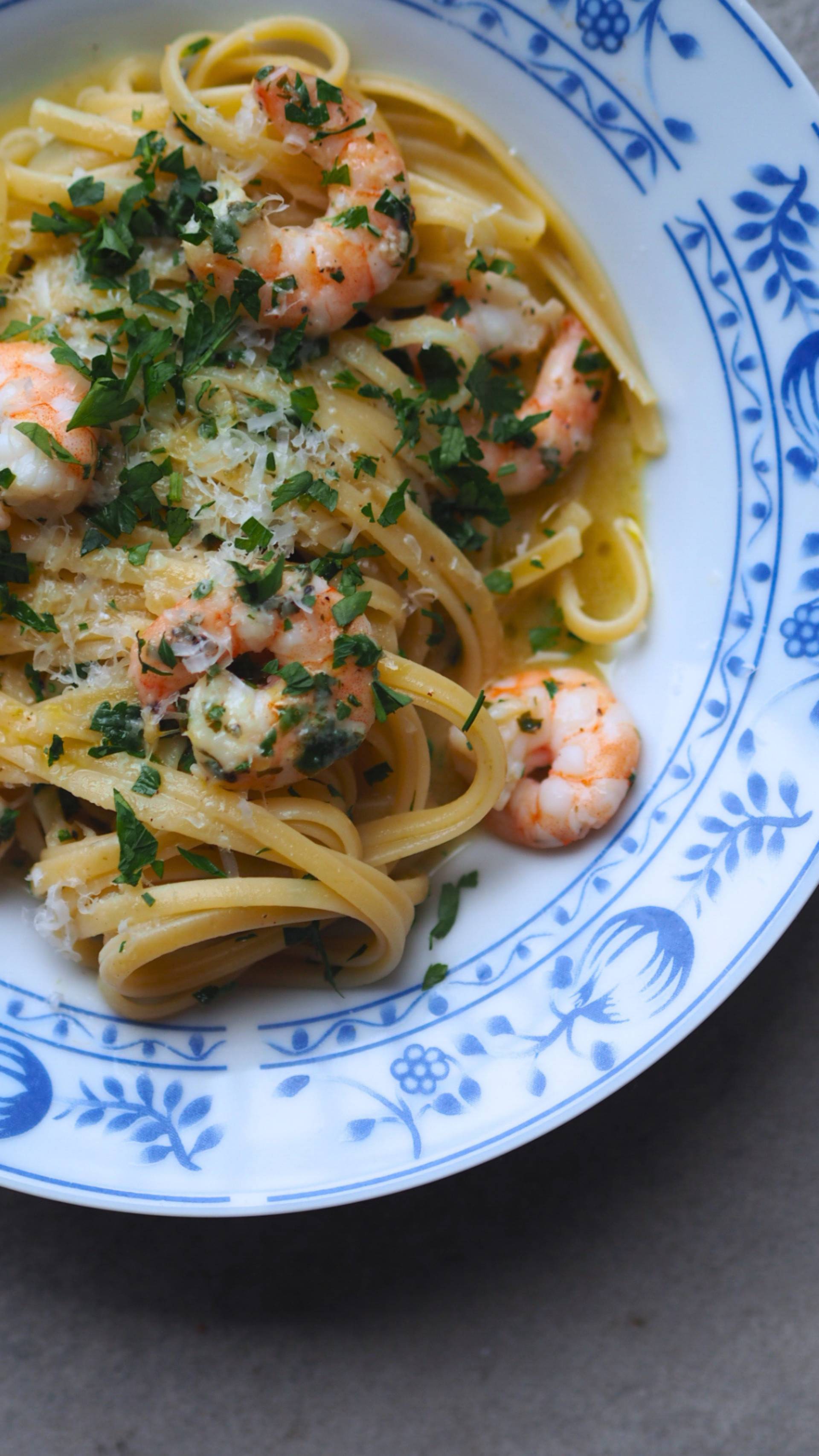 Linguine s krevetami - recept Hrnce a pánve | Tefal