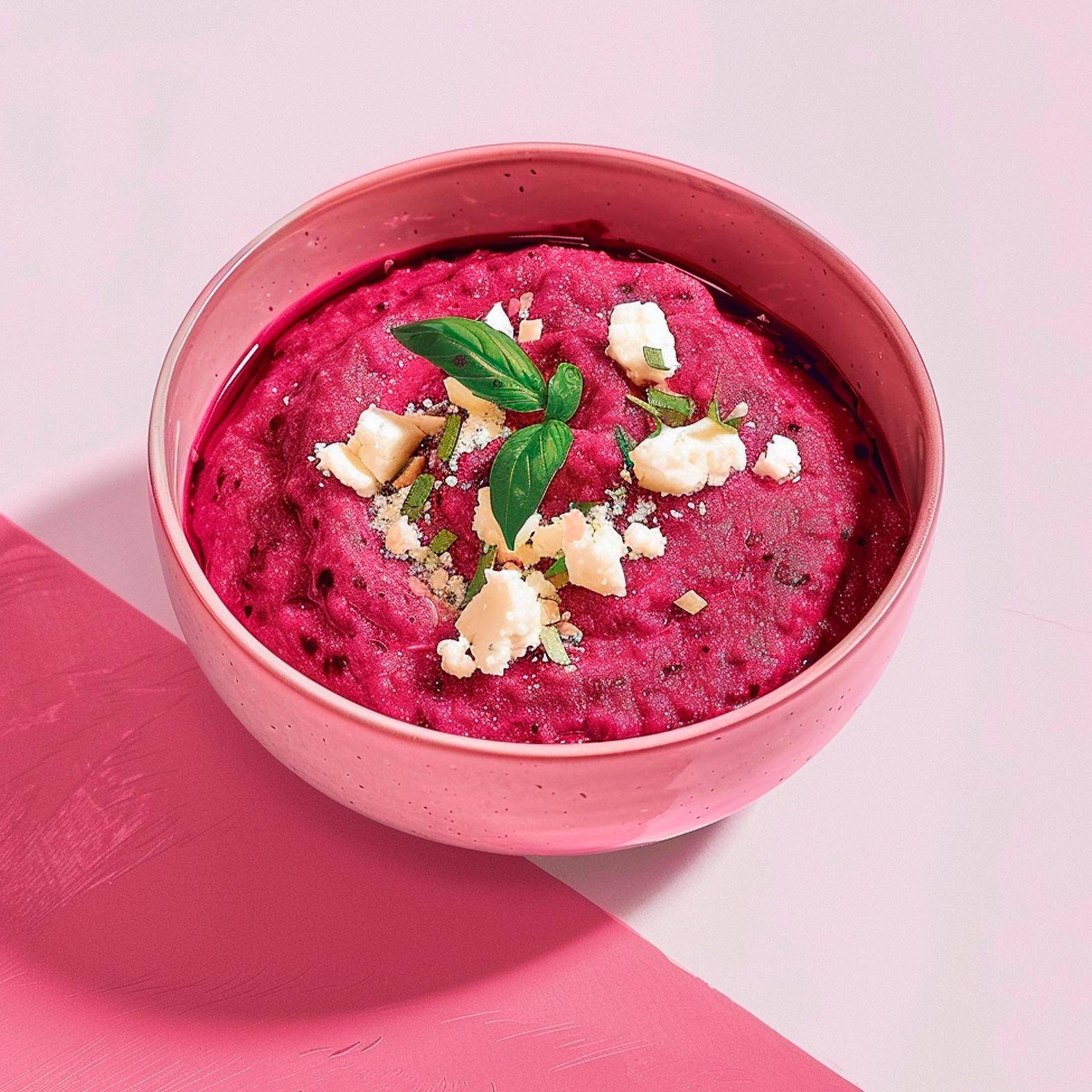 Omáčka na těstoviny s fetou a červenou řepou - recept Blen Up | Tefal