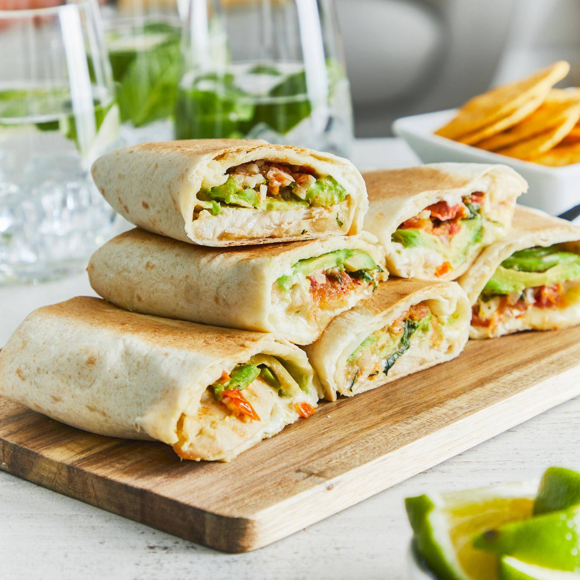 Kuřecí burritos - recept Easy Fry Max | Tefal