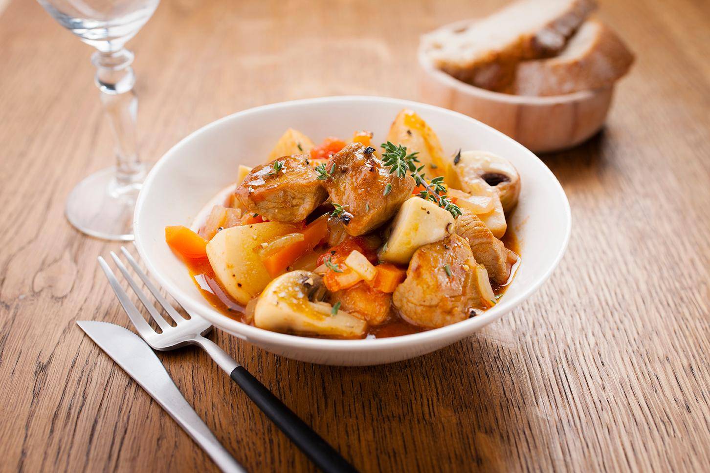 Telecí marengo - recept Cookeo | Tefal