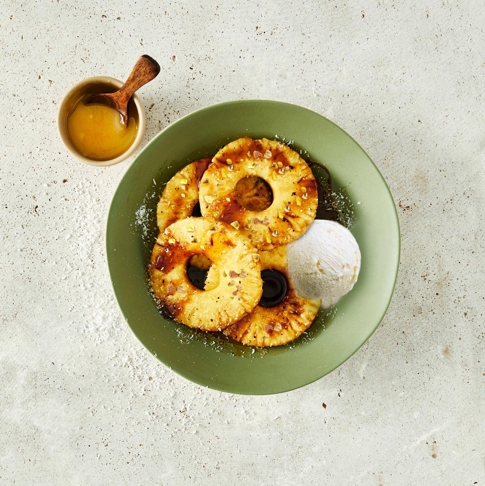 Karamelizovaný ananas - recept Easy Fry Max | Tefal