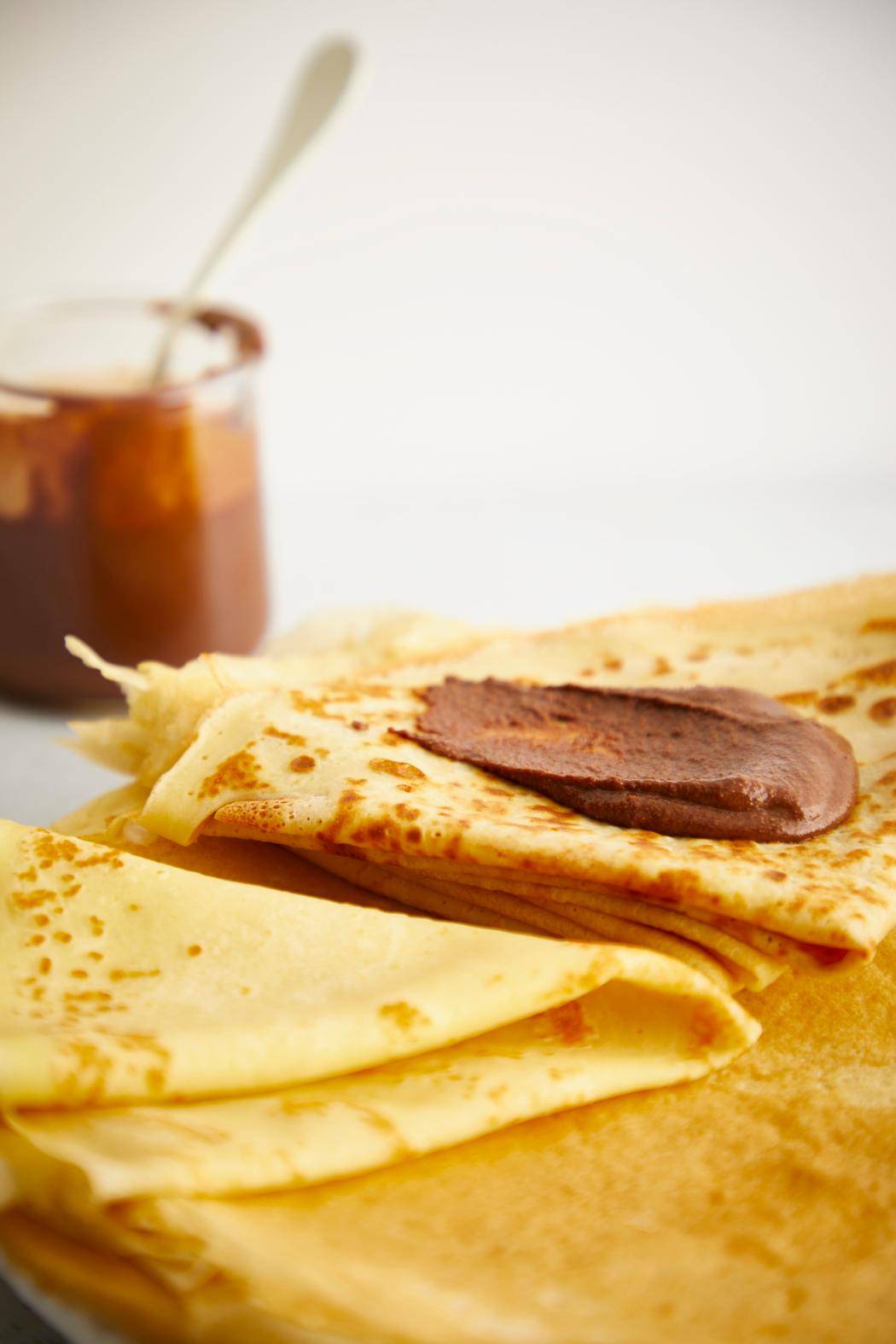 Klasické palačinky s lískooříškovým krémem - recept Infiny Mix + | Tefal
