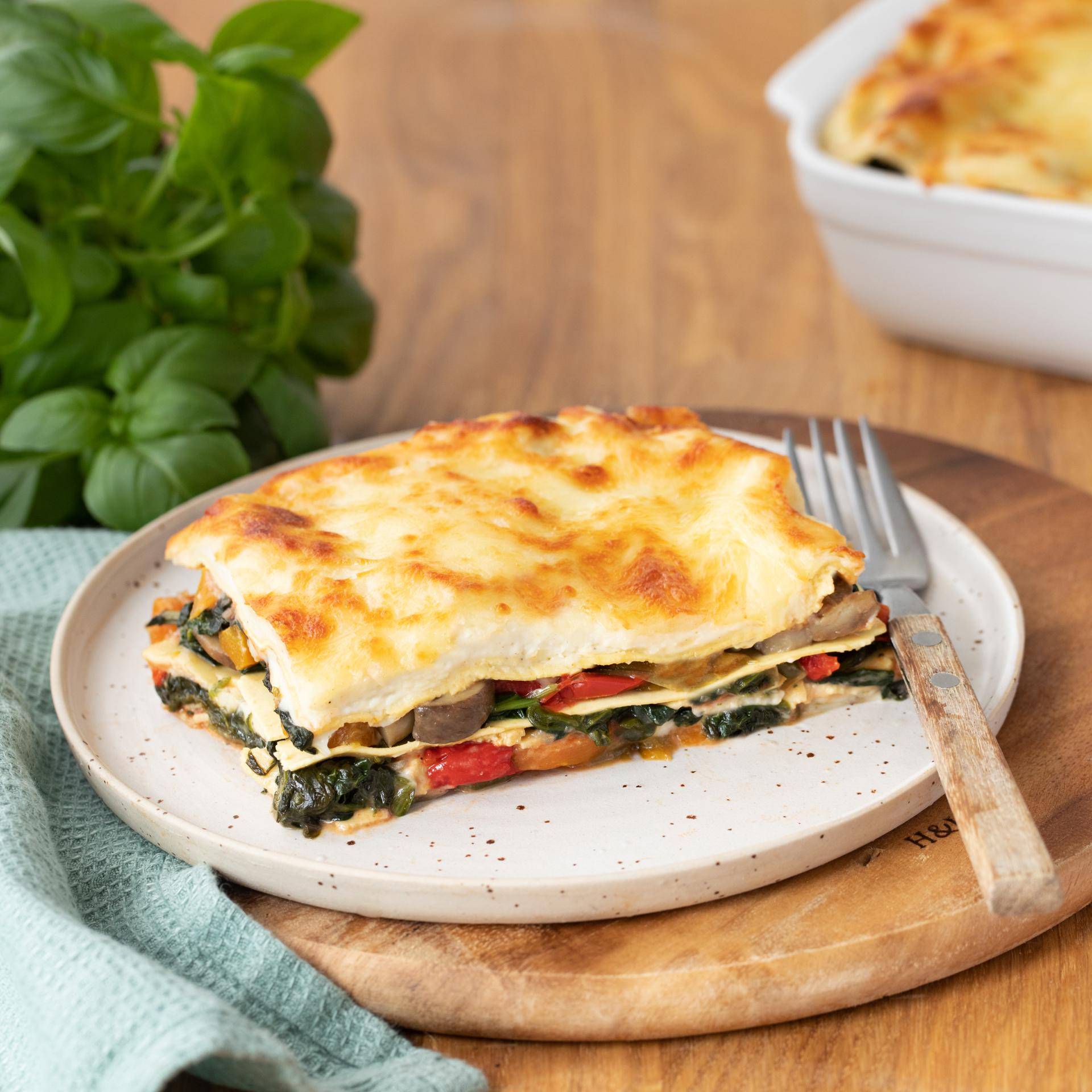 Vegetariánské lasagne se zeleninou - recept EASY FRY OVEN & GRILL 9 in 1 | Tefal